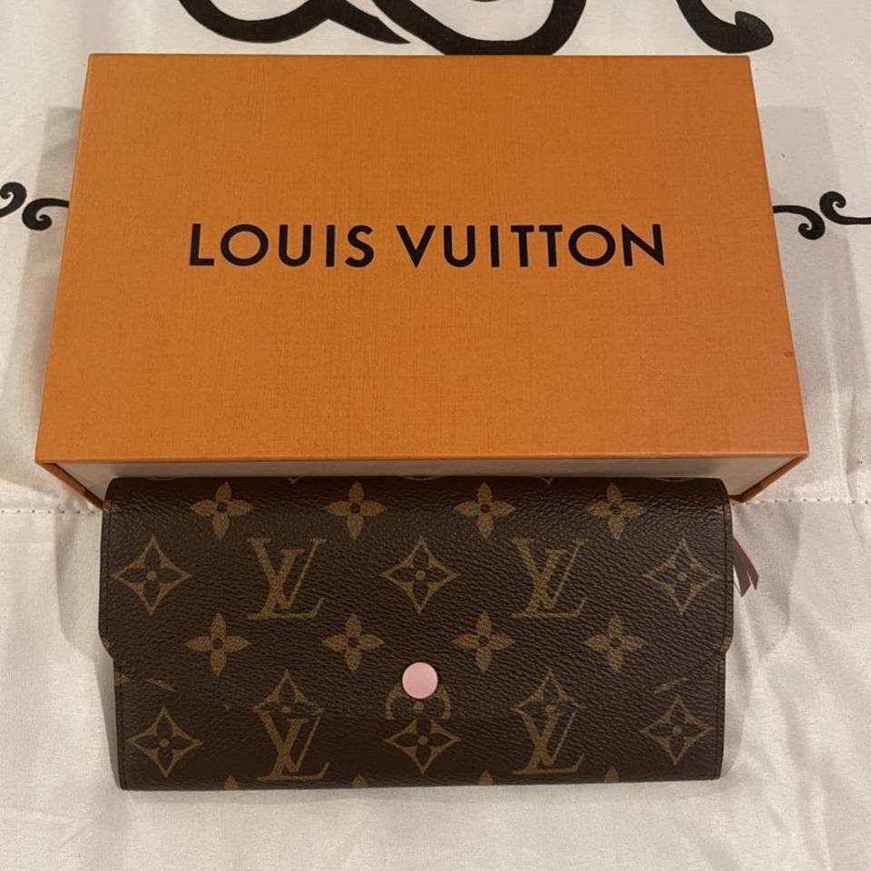 Louis Vuitton Victorine wallet. Rose ballerine - Depop