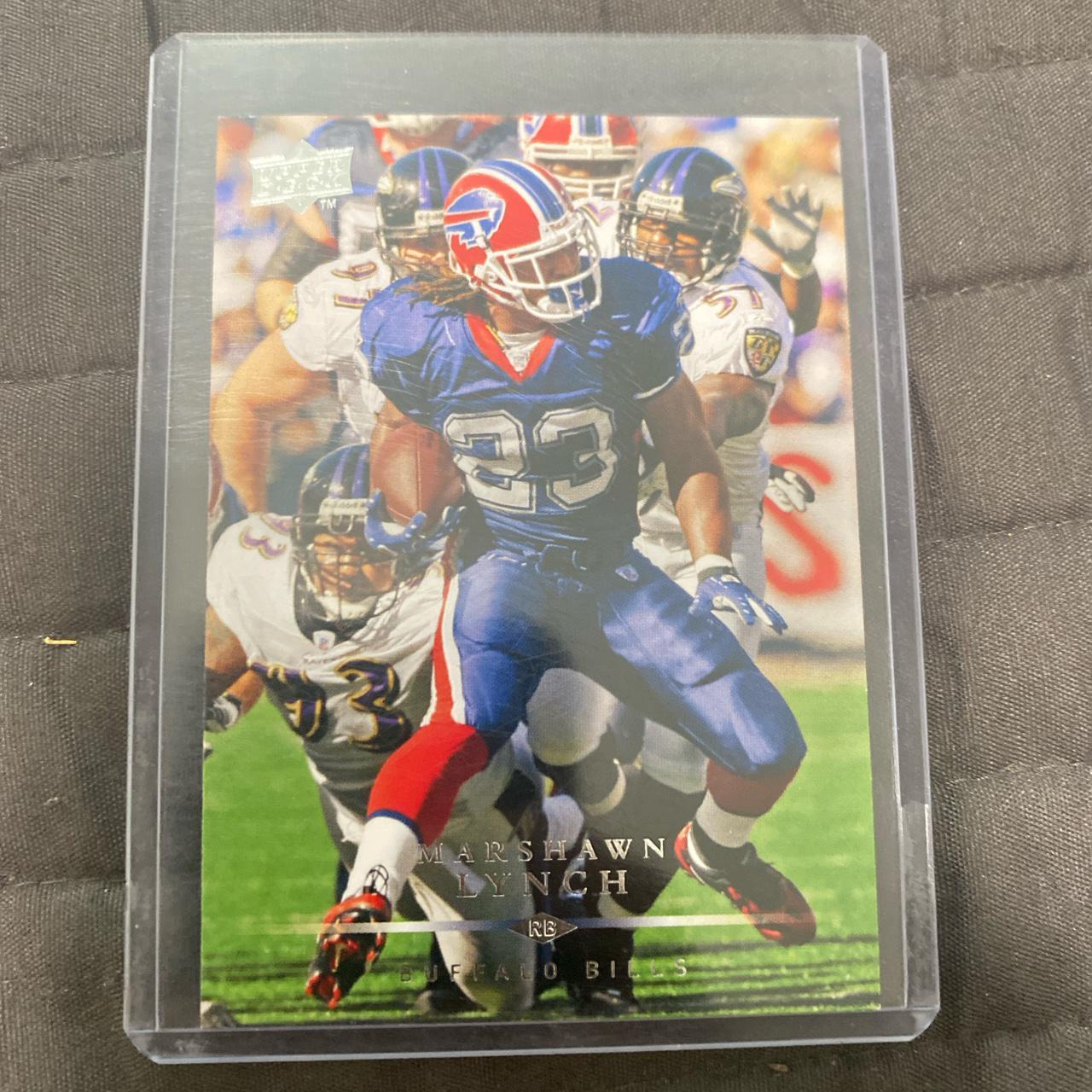 Upper Deck Marshawn Lynch Bills football Card - Depop