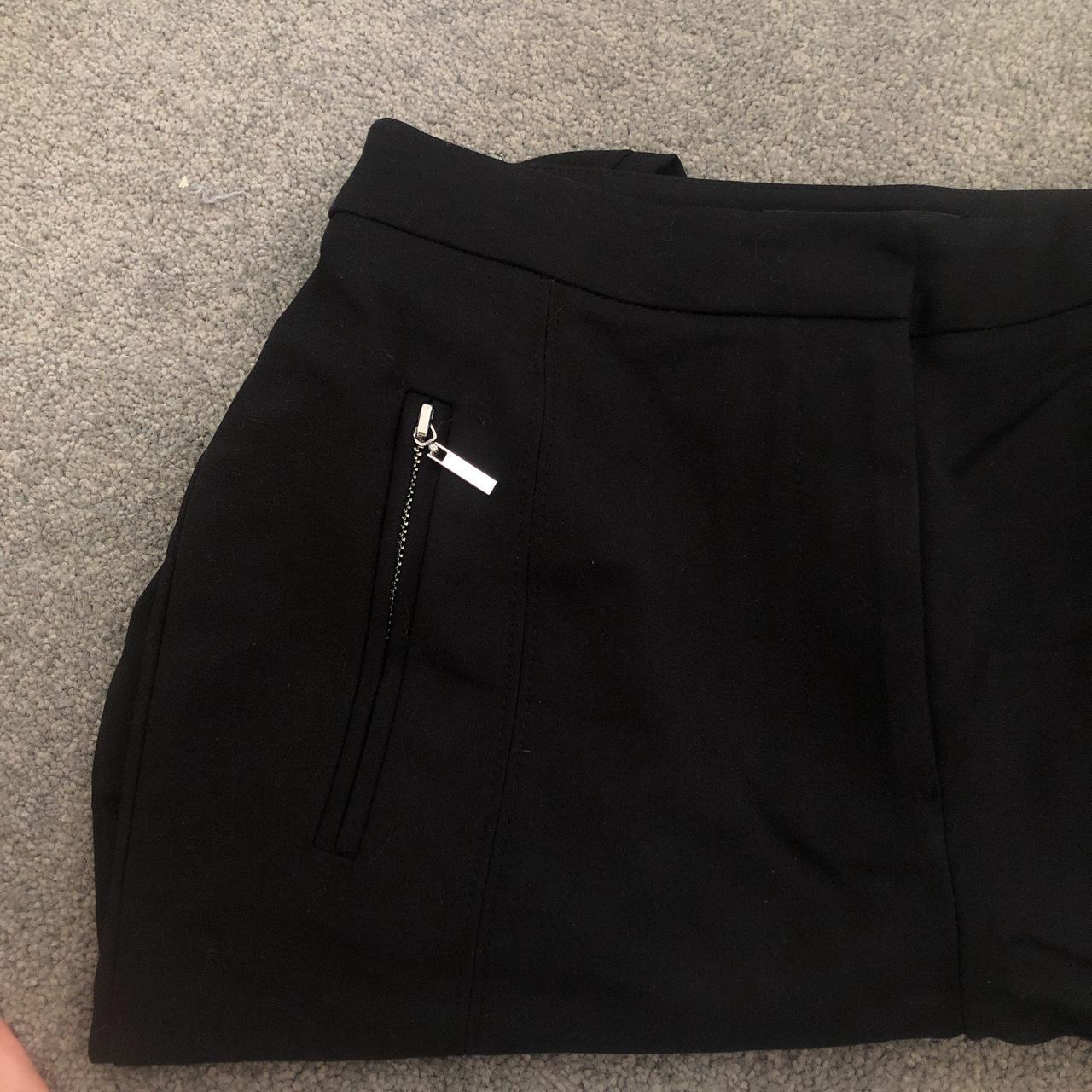 Forever new work pant with zips - Depop