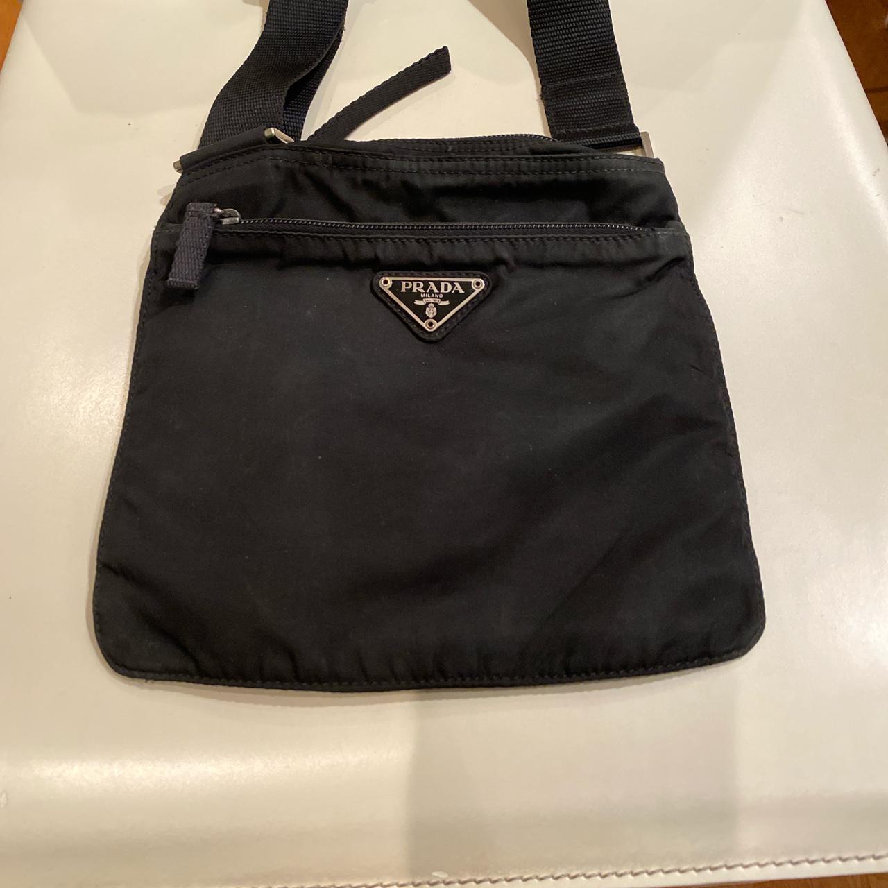 Prada soft cahier leather bag. Larger size. Comes - Depop