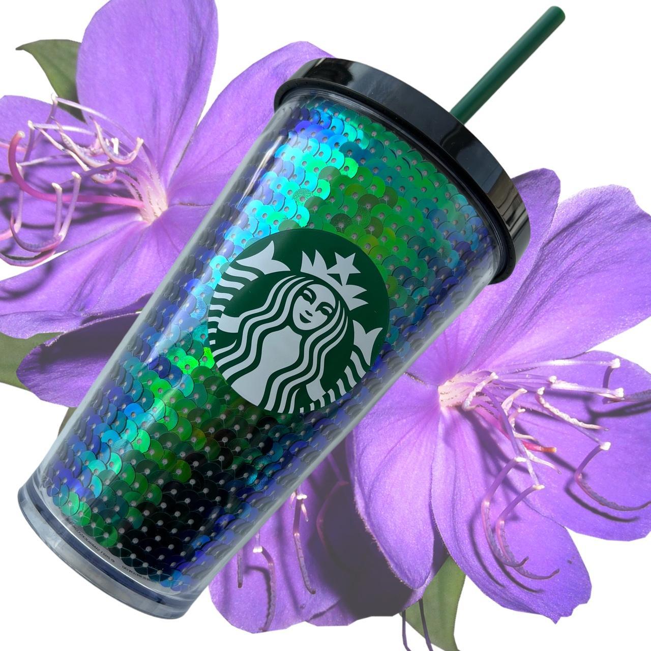 Starbucks Venti Purple Kaleidoscope Cold Cup - Depop