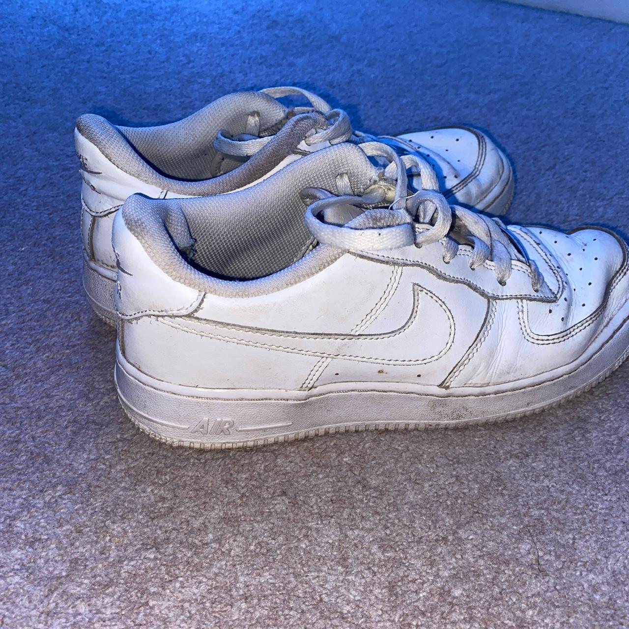 white air force ones size 5.5