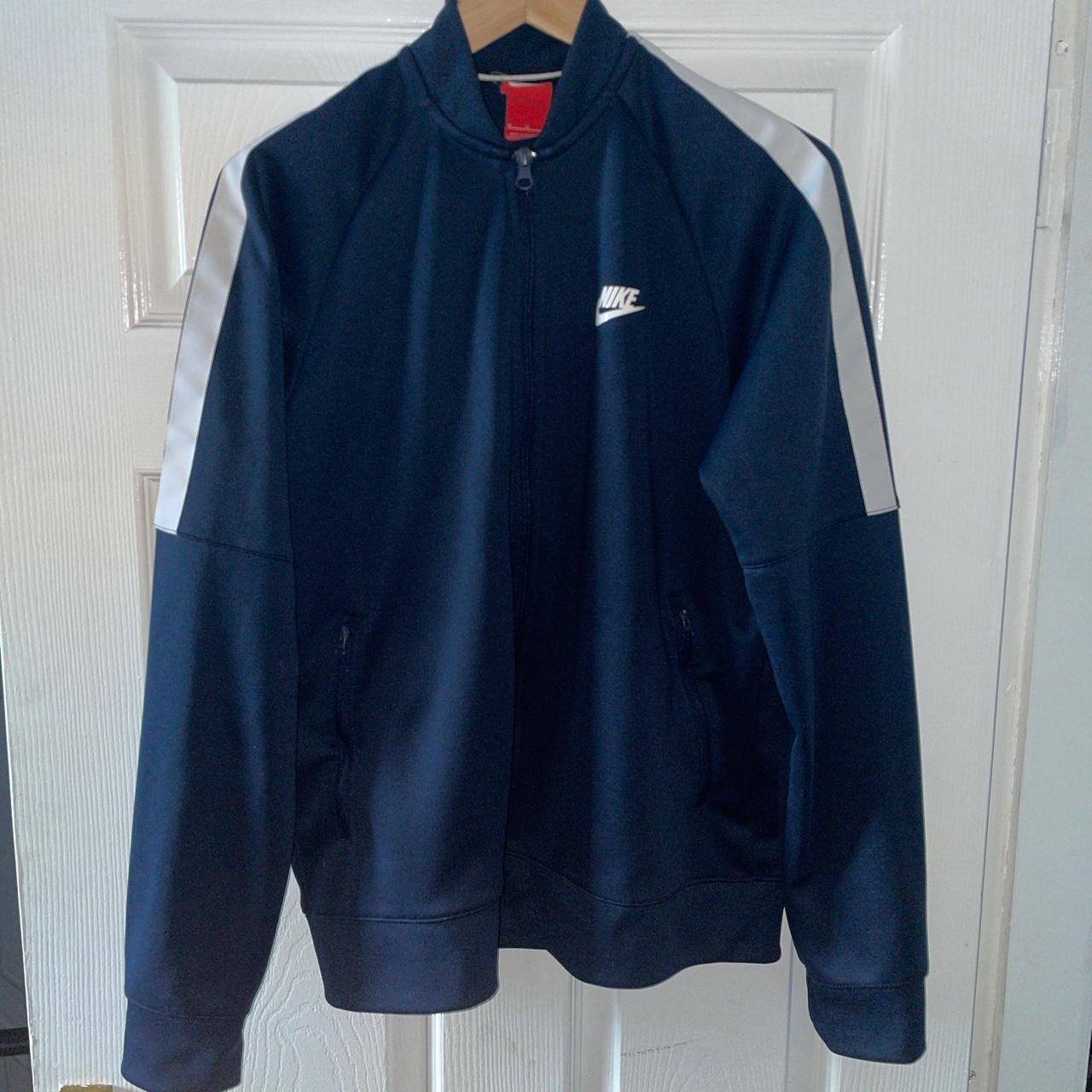 Nike New York Yankees track jacket in navy. - Depop