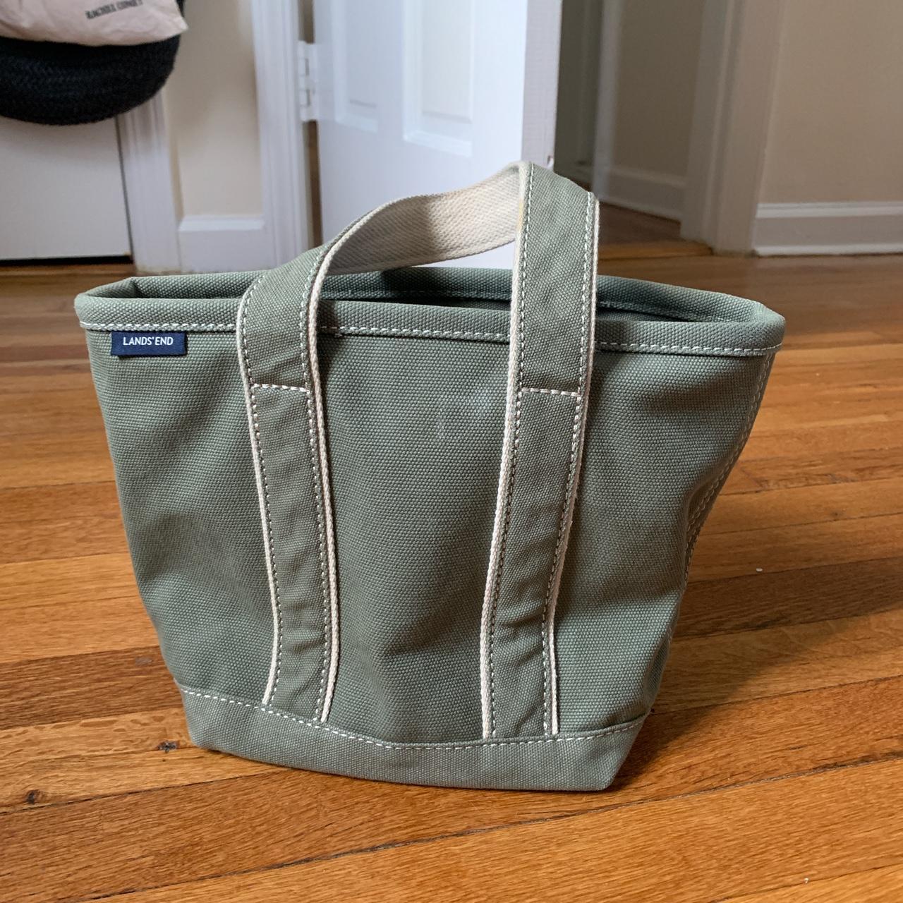 Lands end small discount tote