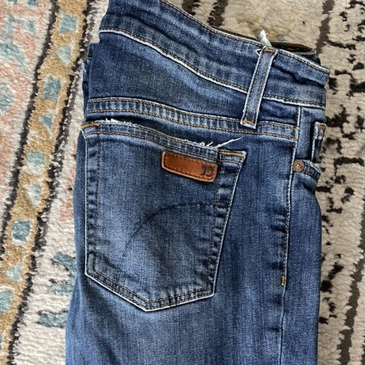 Anthropologie Women's Navy Jeans | Depop