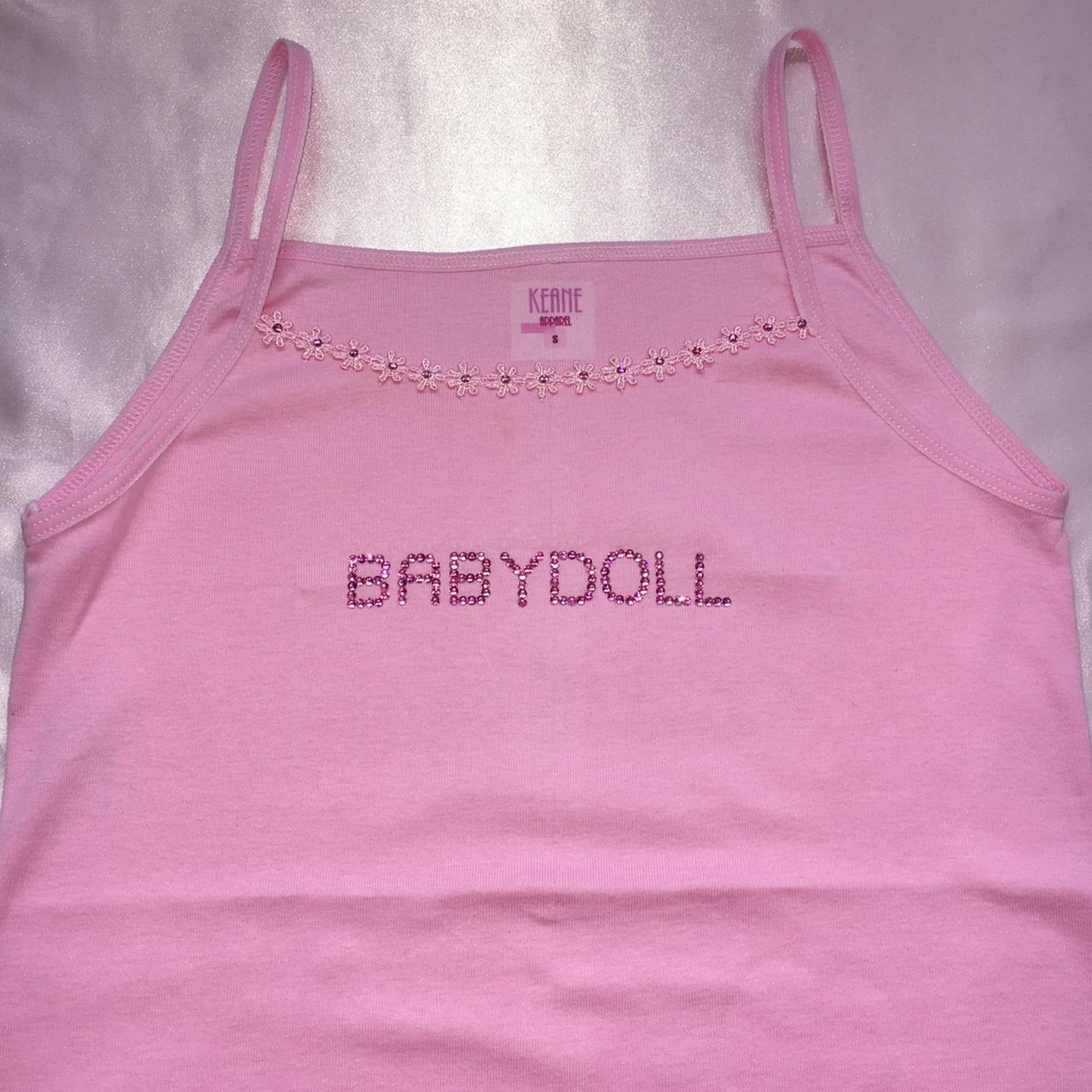 pink babydoll shirt
