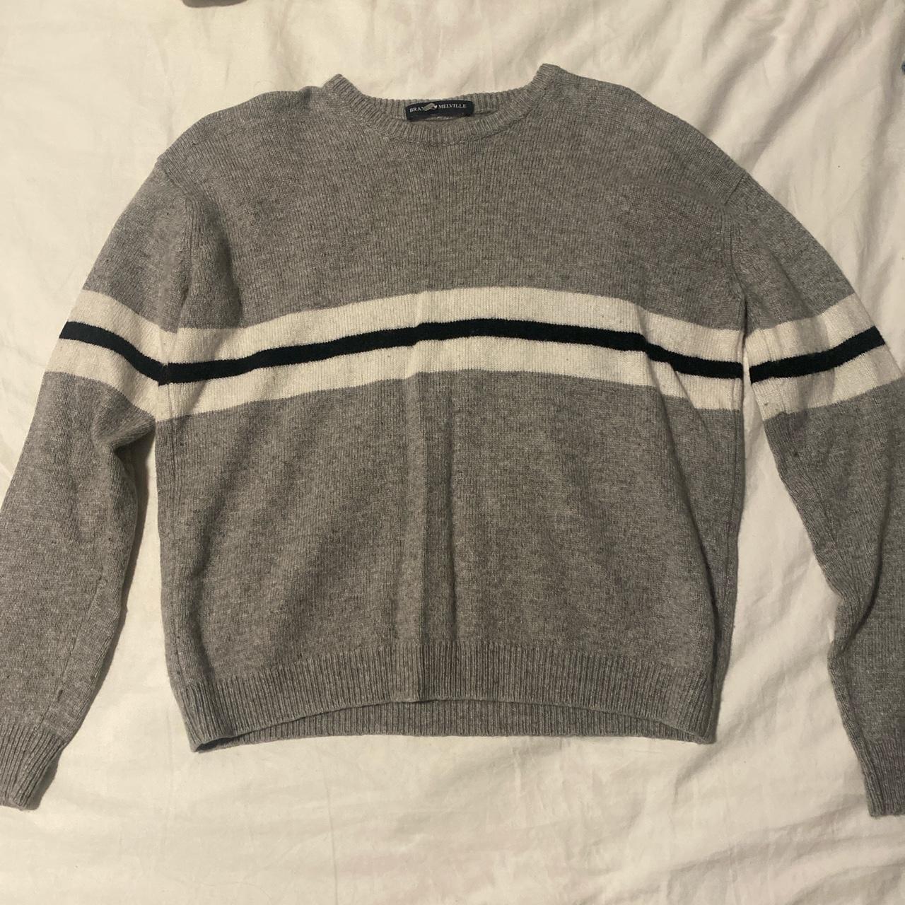 Brandy Melville striped sweater Worn twice... - Depop