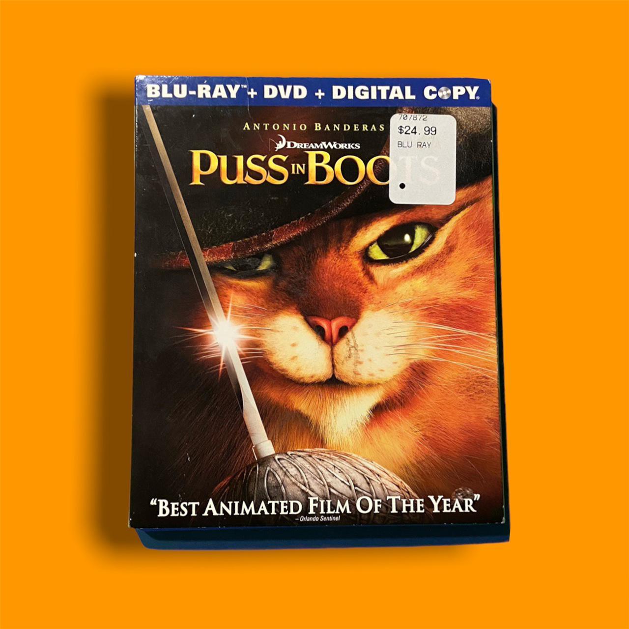 Puss In Boots DVD, - 2 Discs: Blu-ray + DVD, #shrek...