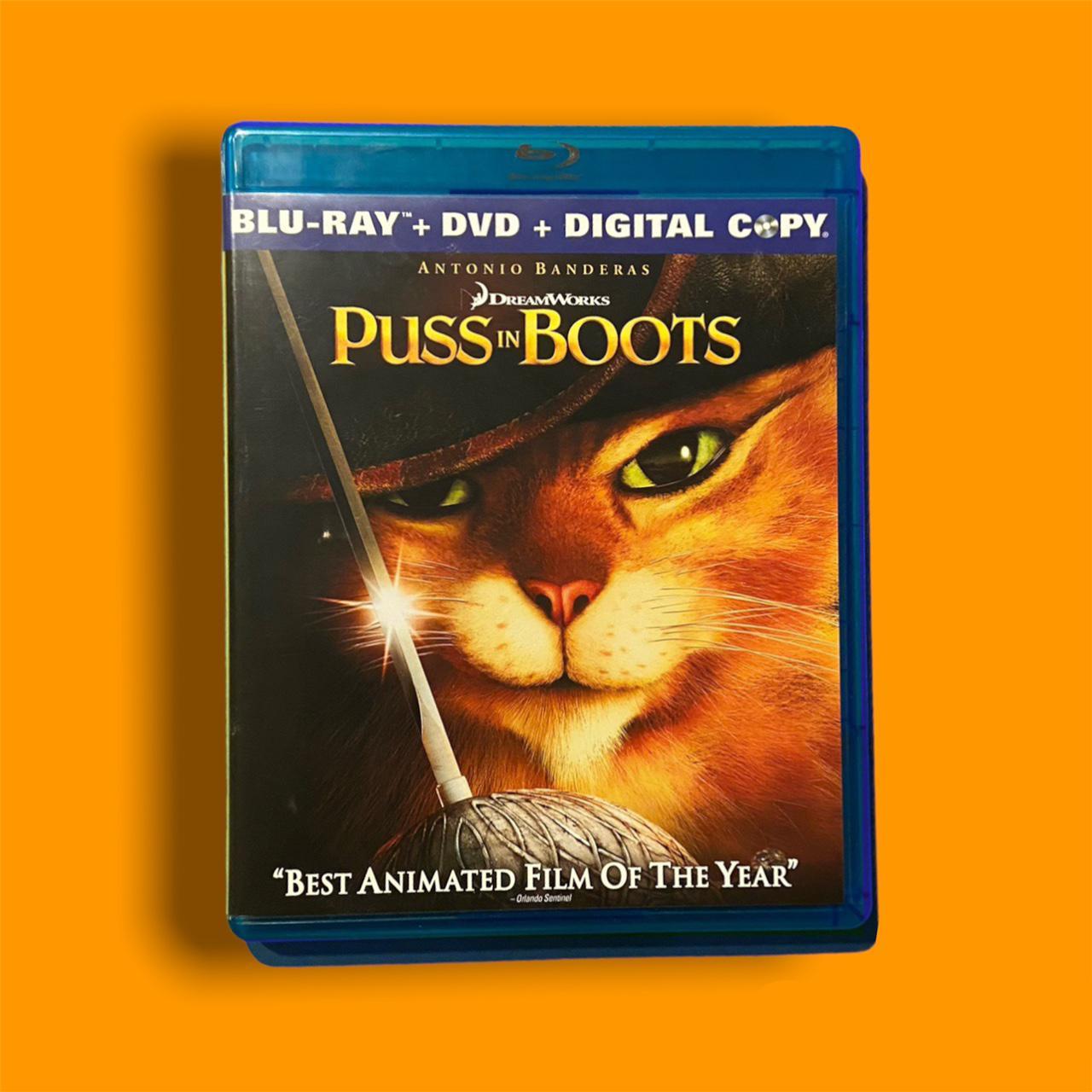 Puss In Boots DVD - 2 Discs: Blu-ray + DVD #shrek... - Depop