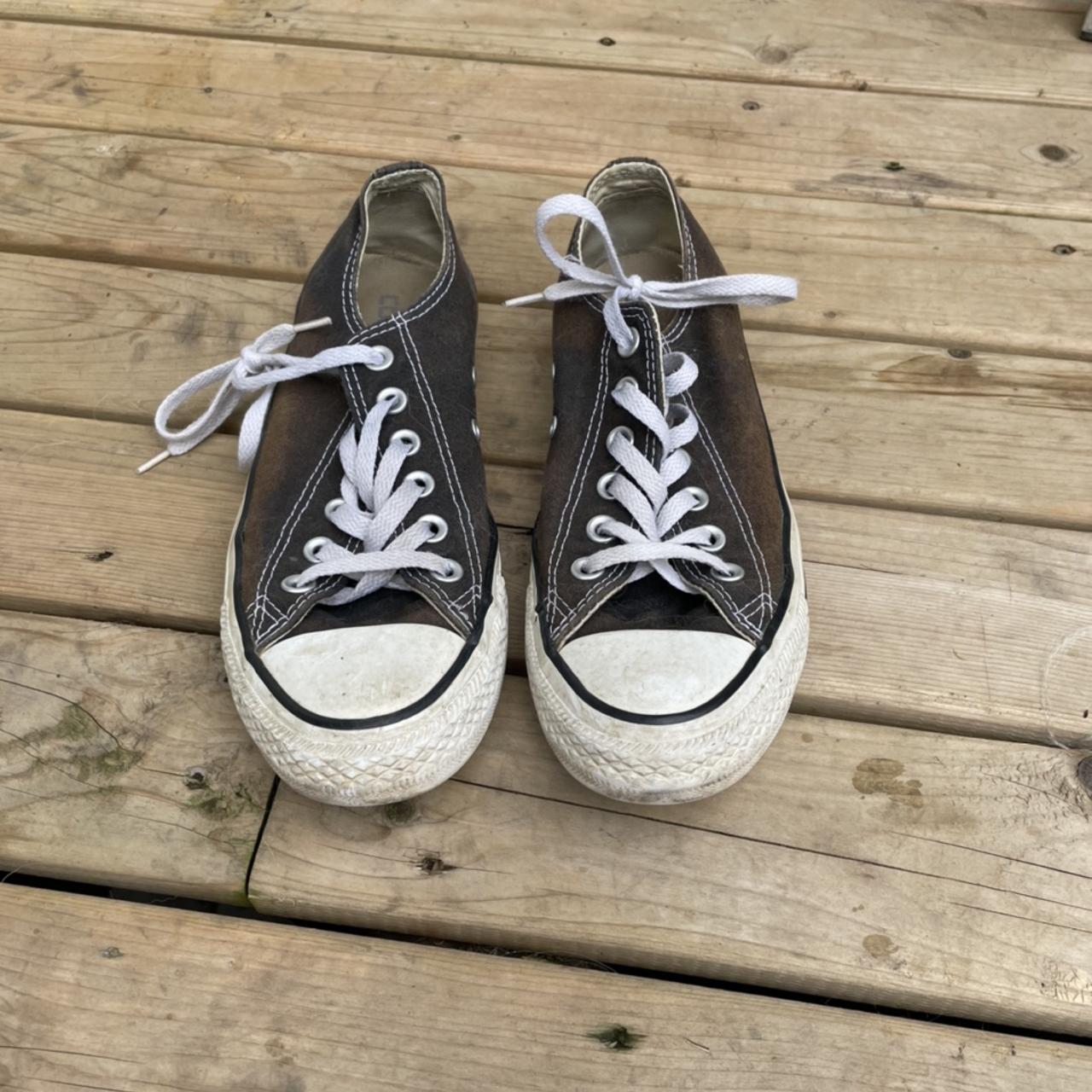 Faded cheap black converse