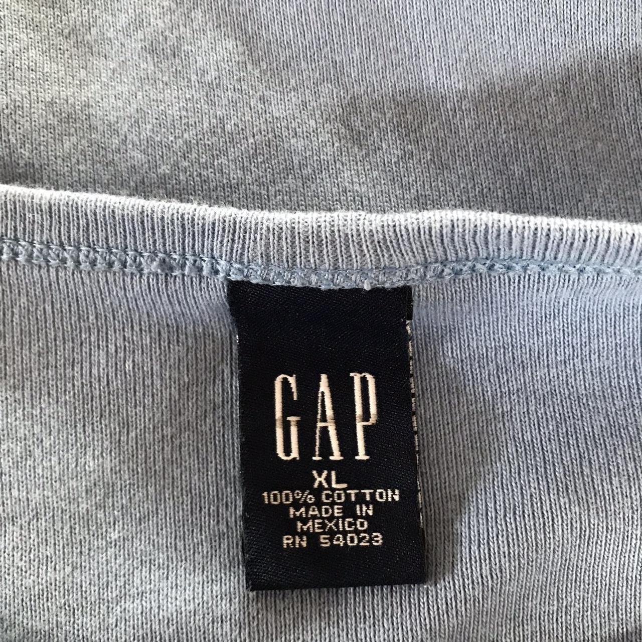 Gap Women's Blue Shirt | Depop