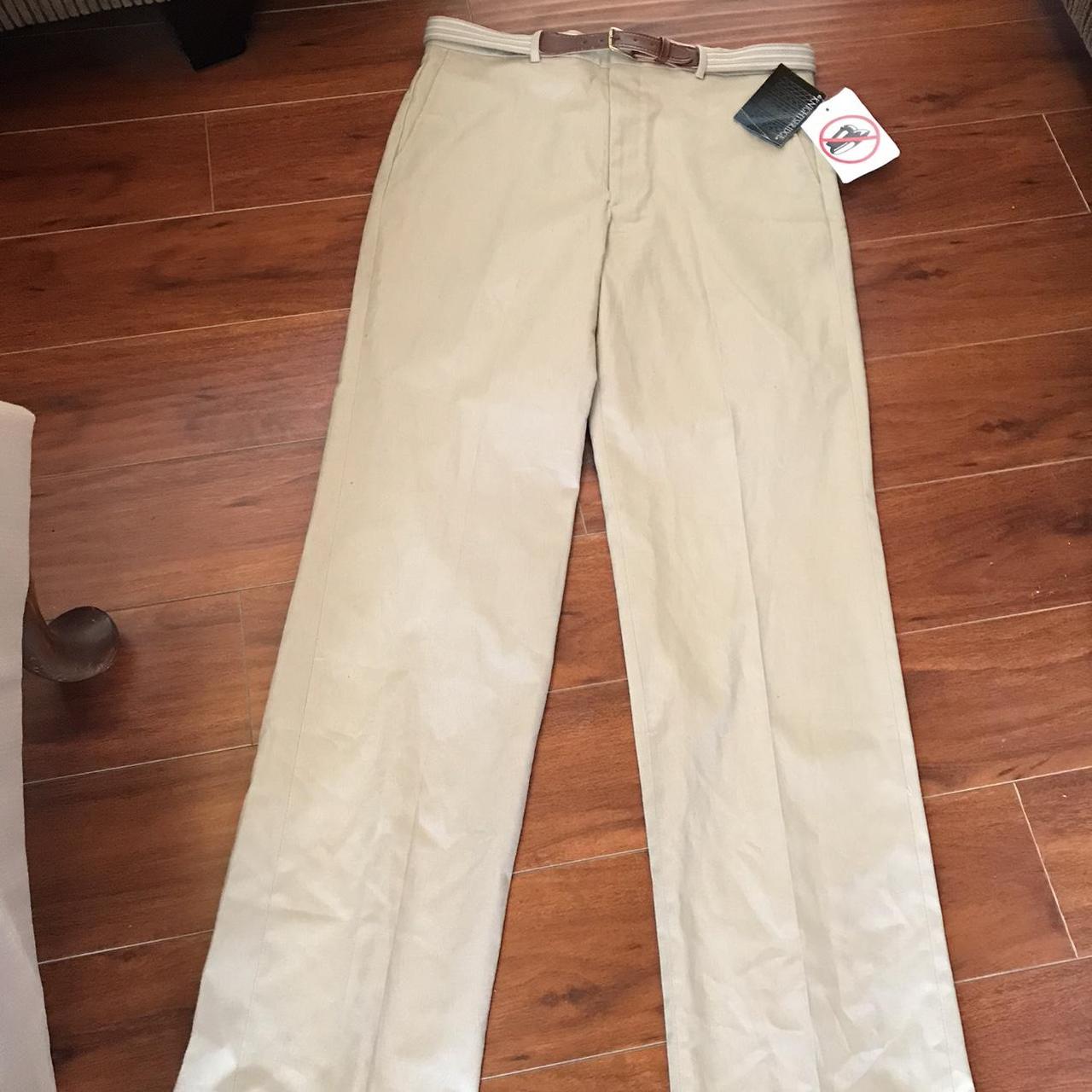 Knightsbridge chino straight leg pants with... - Depop