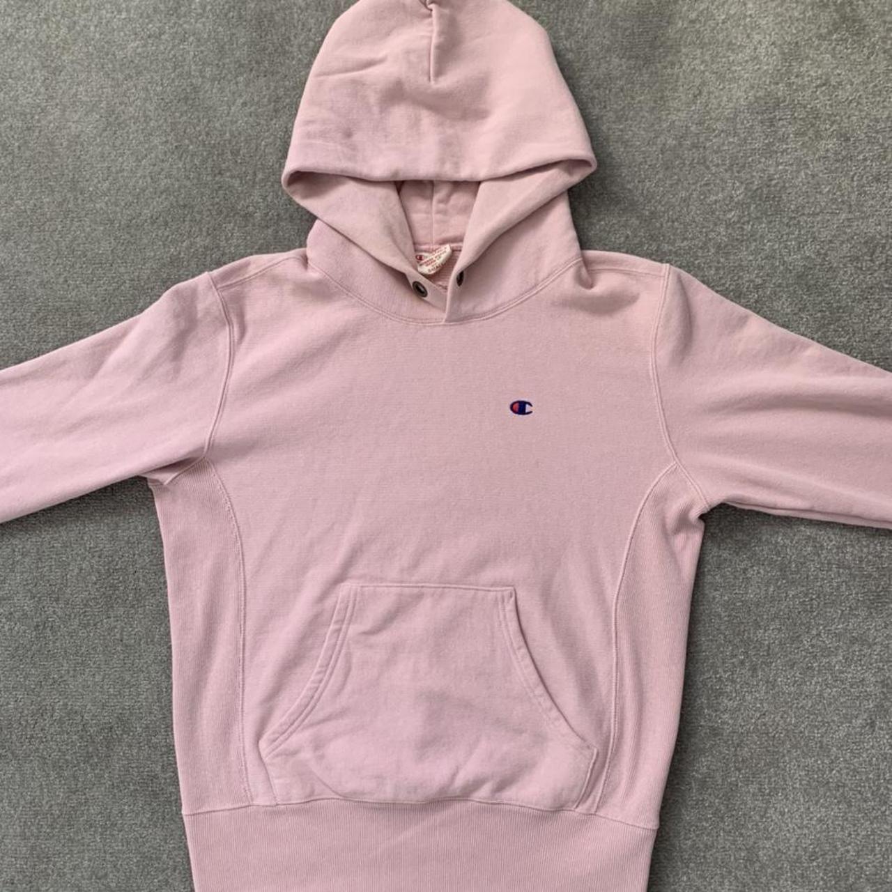 champion hoodie rose women's