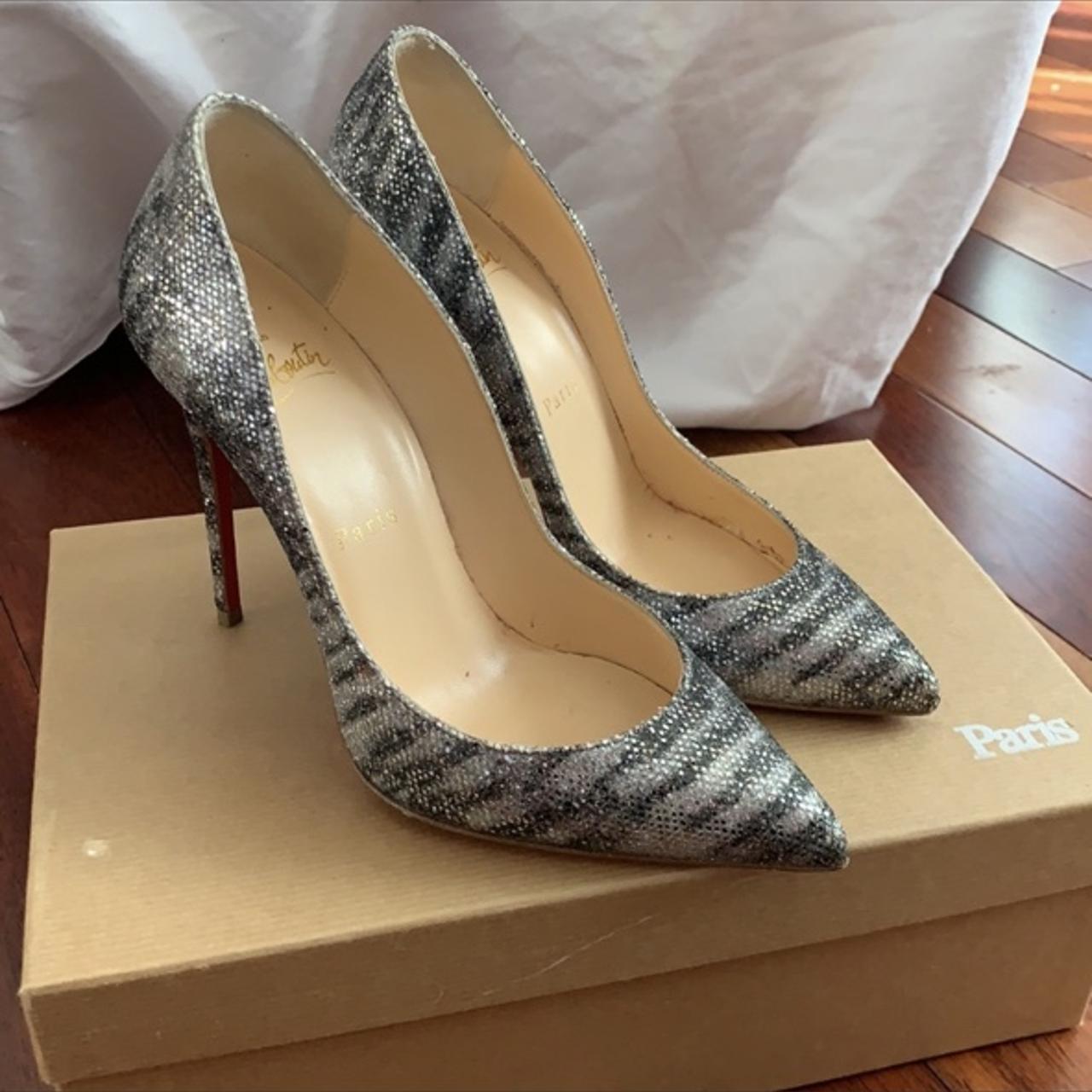 Size 5.5 Christian Louboutin heels. Brand new and - Depop