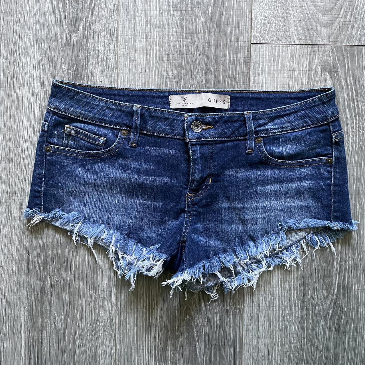 guess low rise shorts