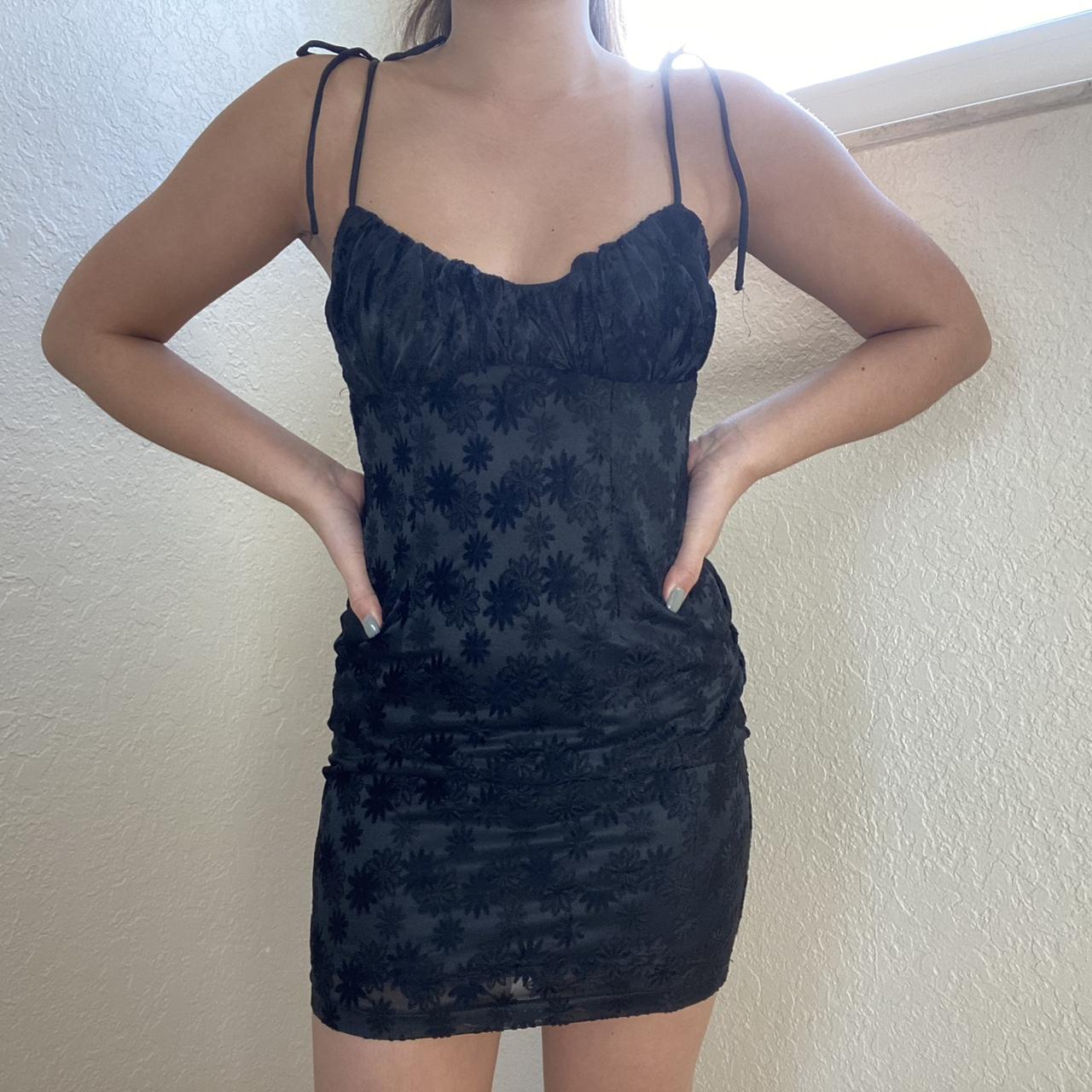 PRINCESS POLLY BLACK MINI DRESS! NEVER WORN! Size... Depop