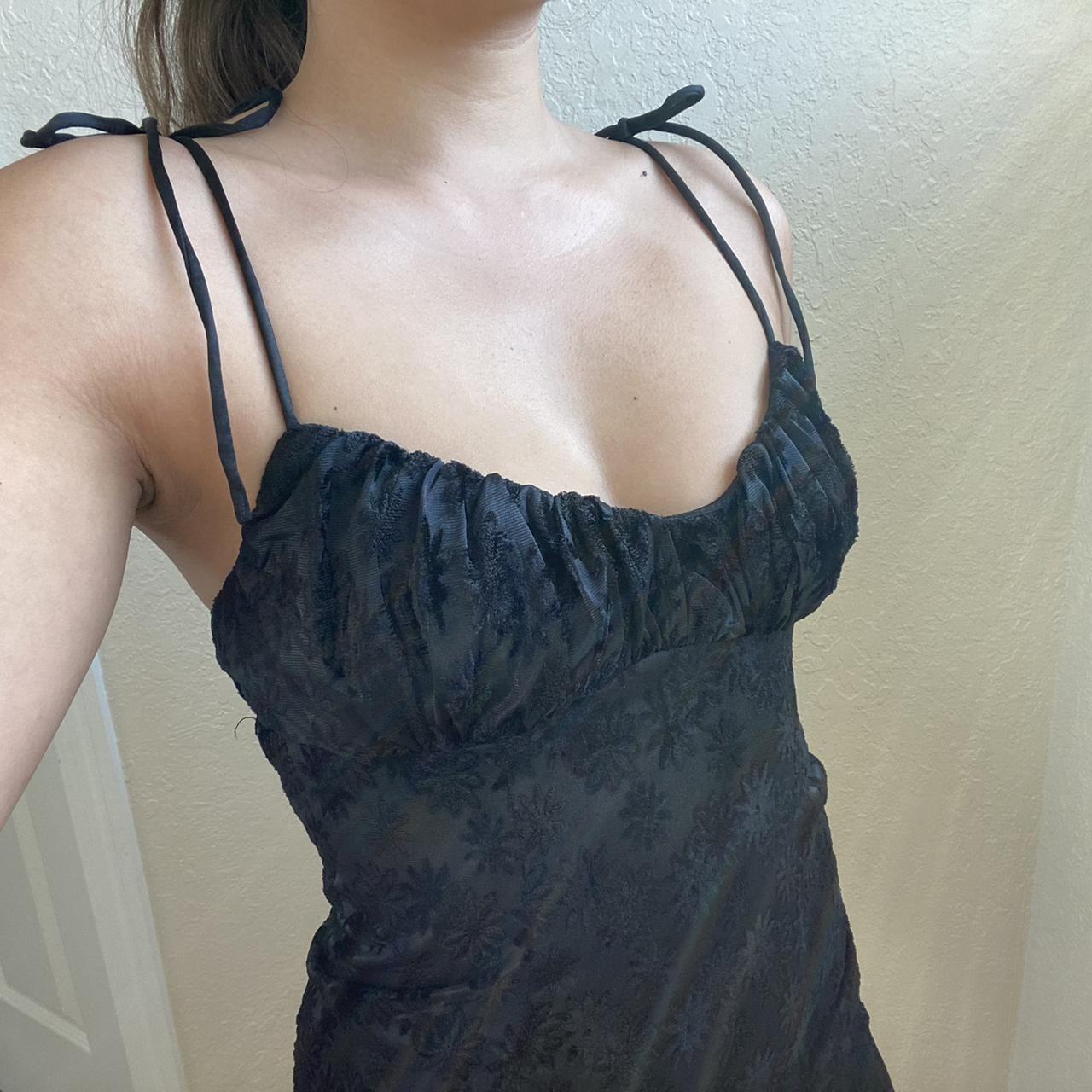 PRINCESS POLLY BLACK MINI DRESS! NEVER WORN! Size... Depop