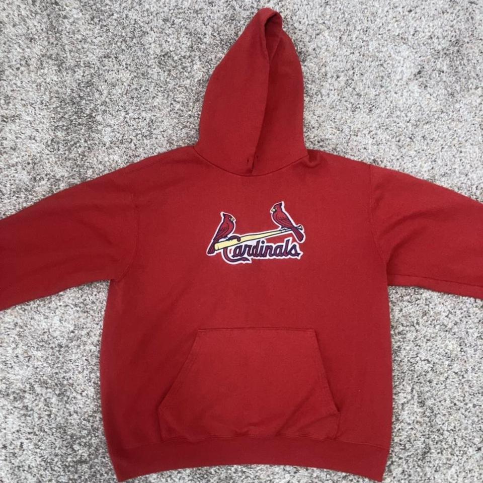 Vintage St. Louis Cardinals Hoodie The hoodie is in - Depop