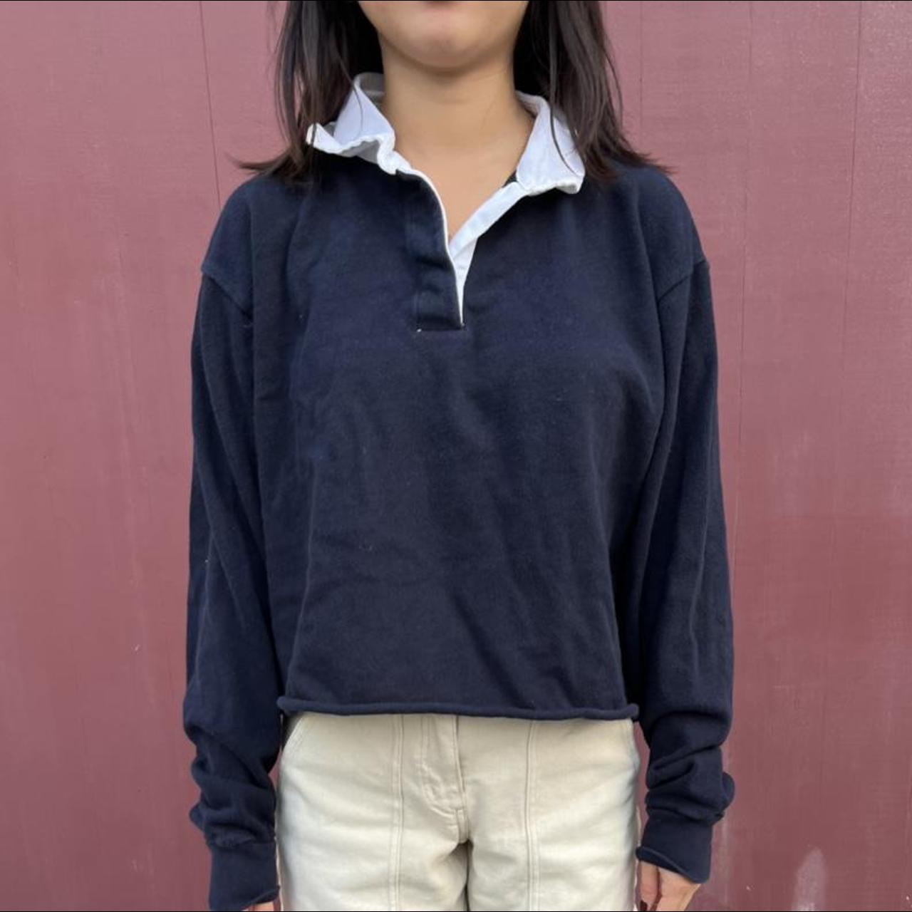Brandy Melville long sleeve collared shirt Depop