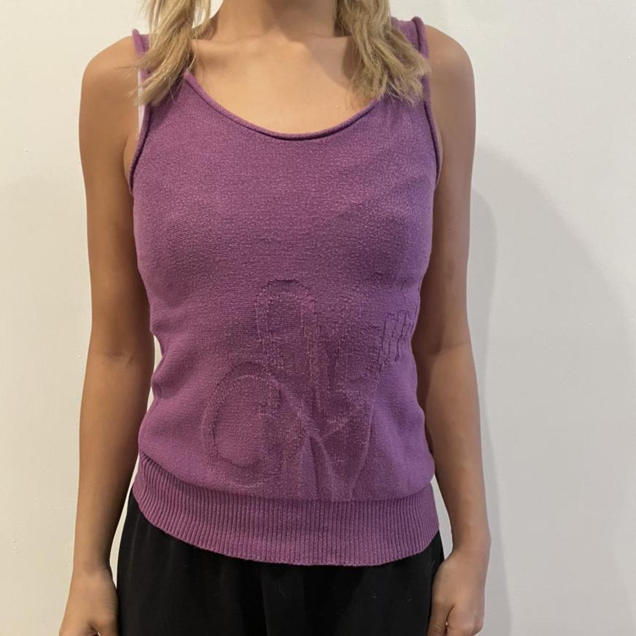 X-Girl  Women's Purple Vest