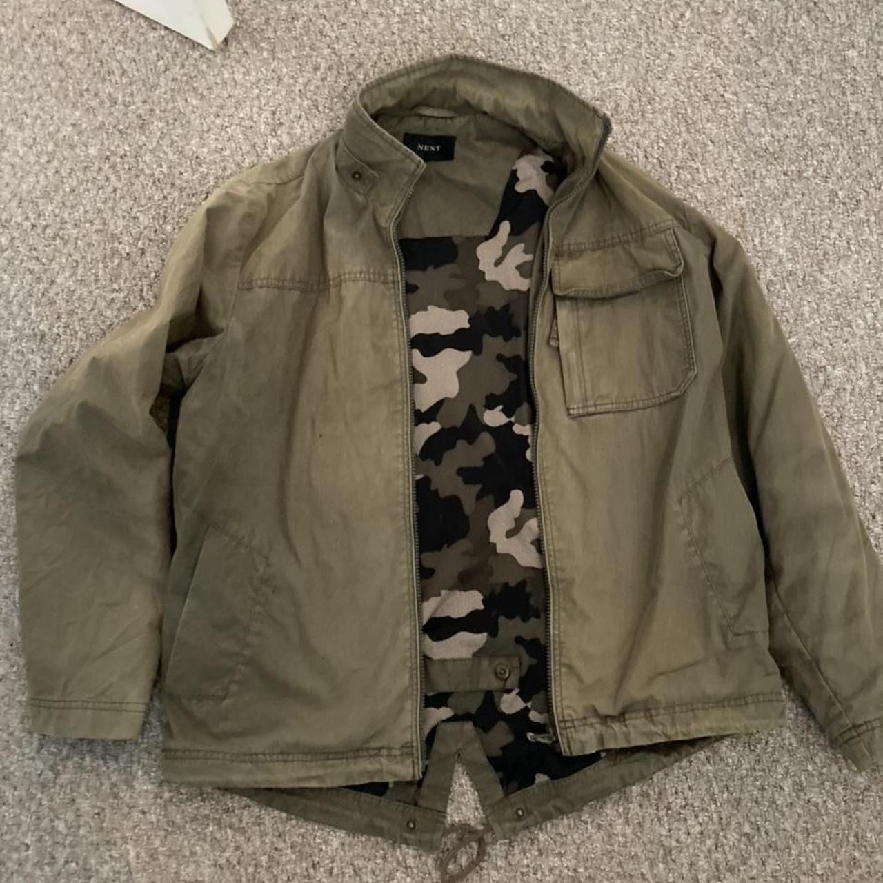 Next parka style jacket would fit medium/large - Depop