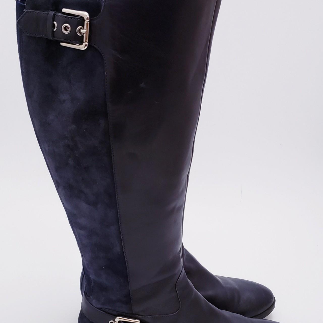 marc fisher riding boots wide calf