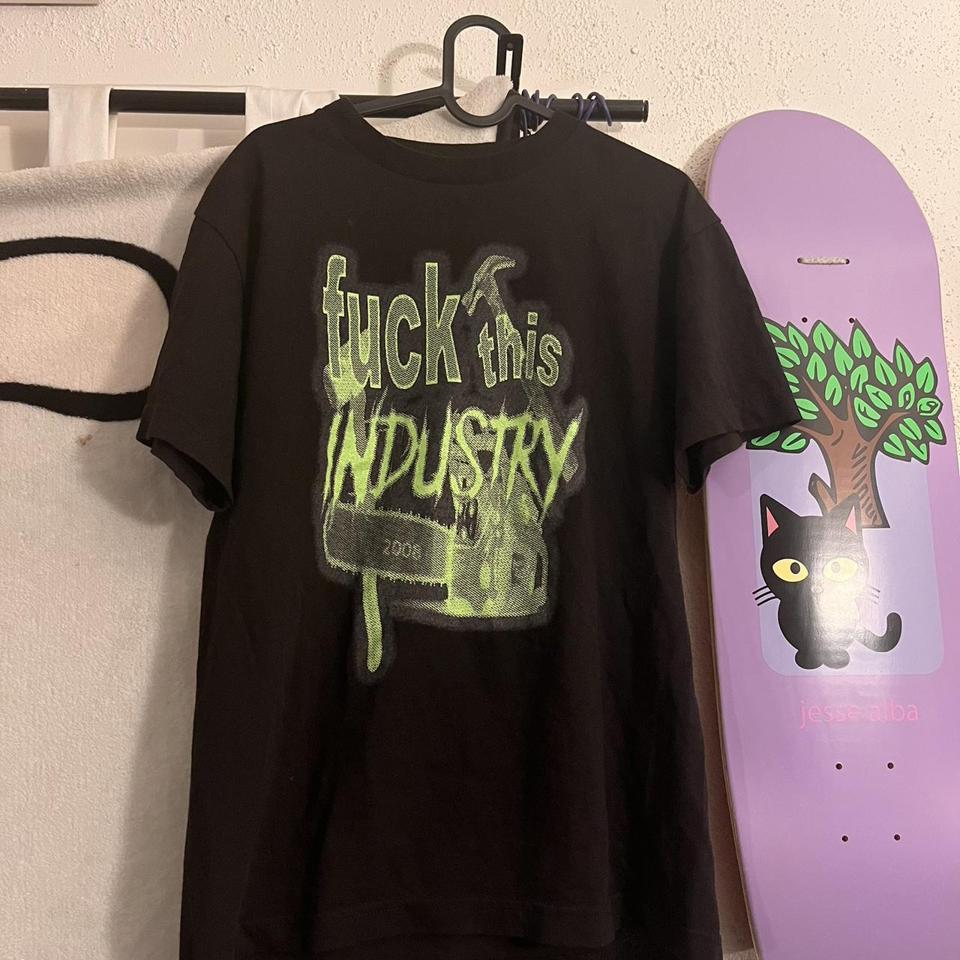 Fuck this industry glow in the dark fti shirt... - Depop