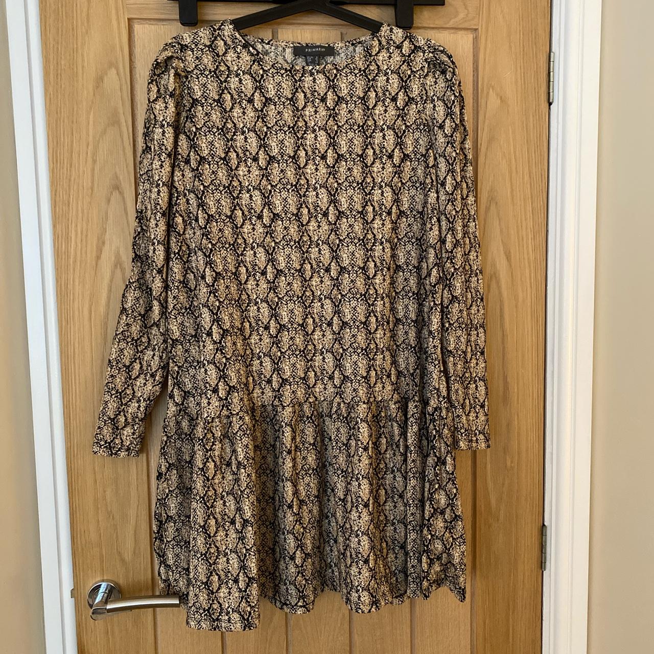 Primark snake print outlet dress