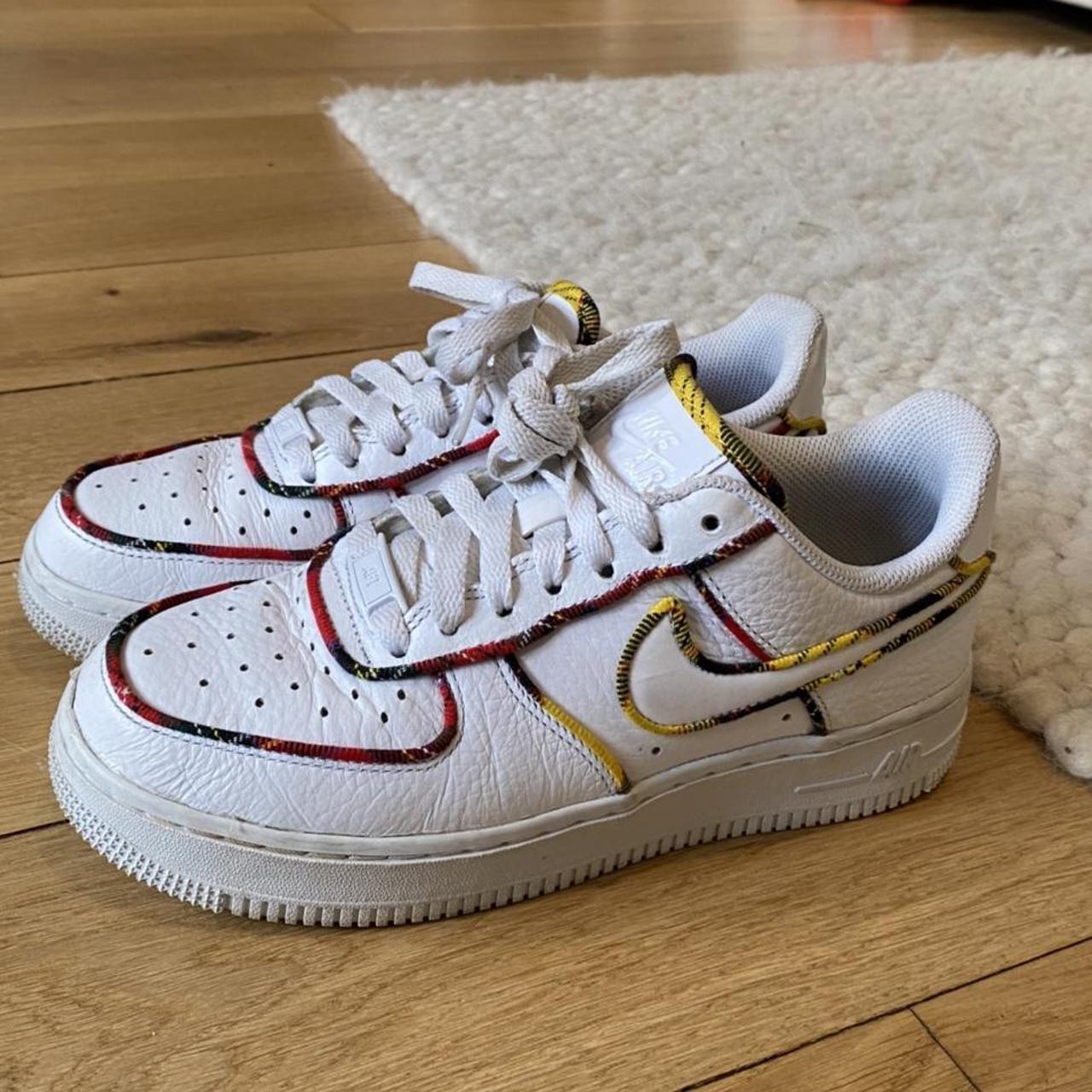 Very rare Nike Air Force 1 AF1 tartan low top