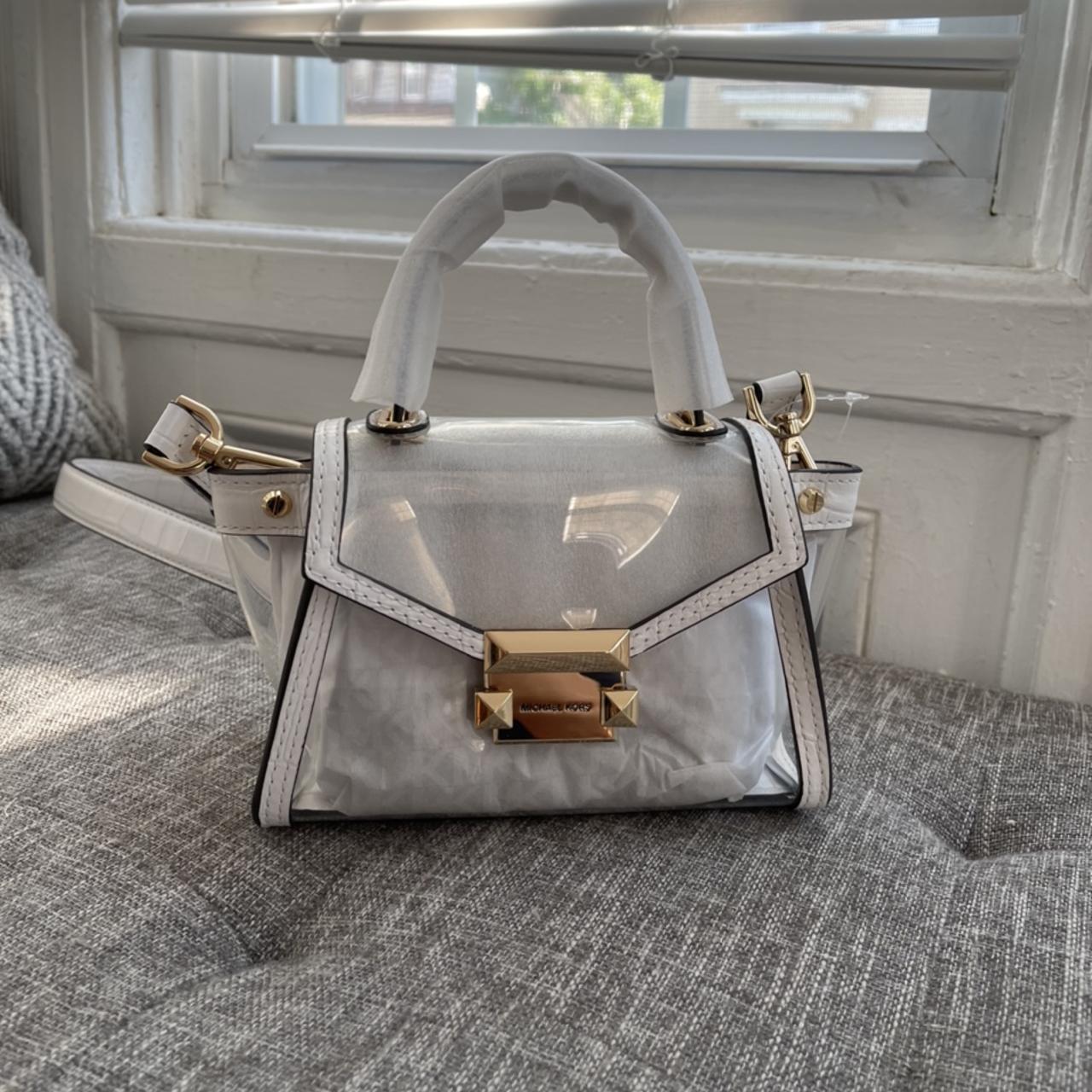 michael kors whitney clear tote