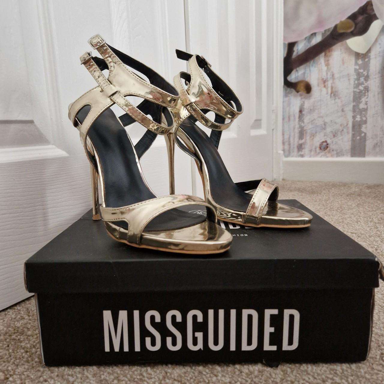 missguided black heels