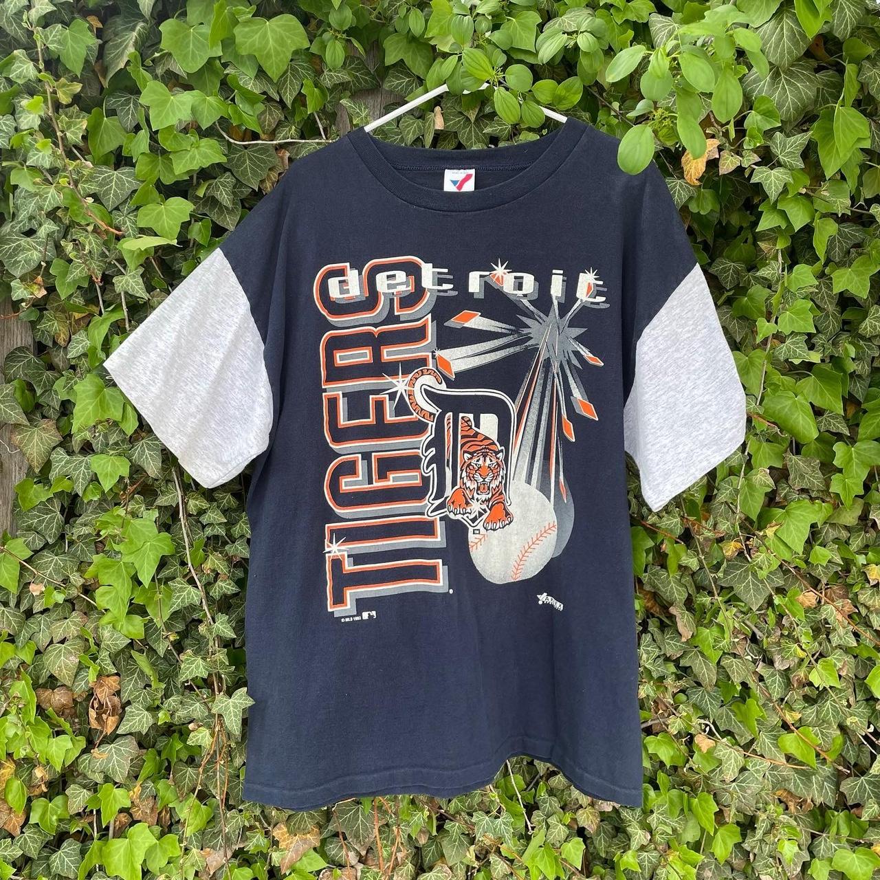 Detroit Tigers T Shirt - Depop