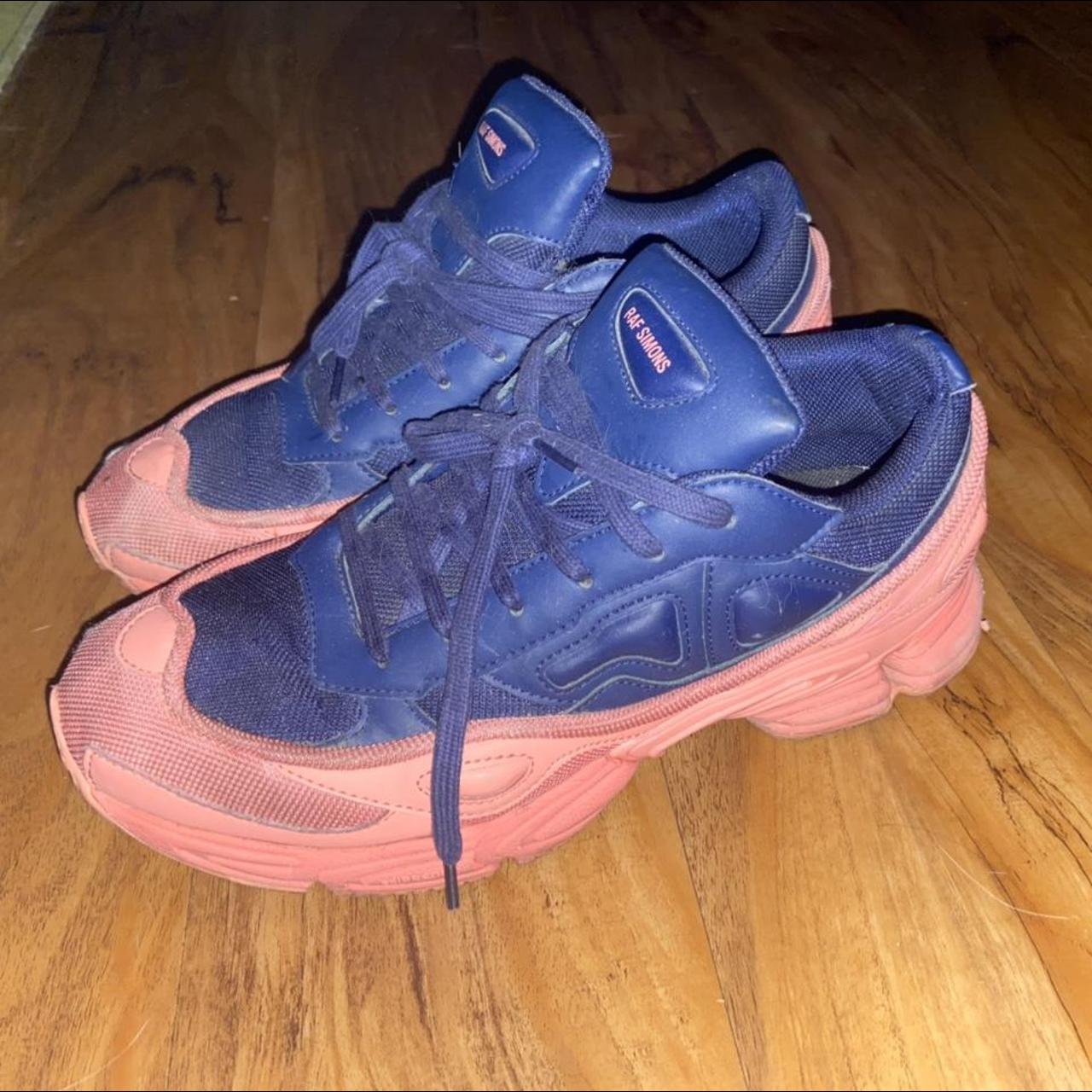 Raf Simons x Adidas collab blue and pink