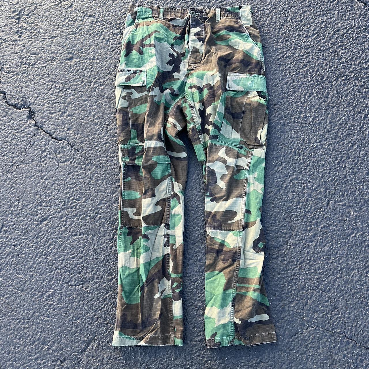 Military Camo Cargo Pants 🔥 SIZE 3135 Waist x... Depop