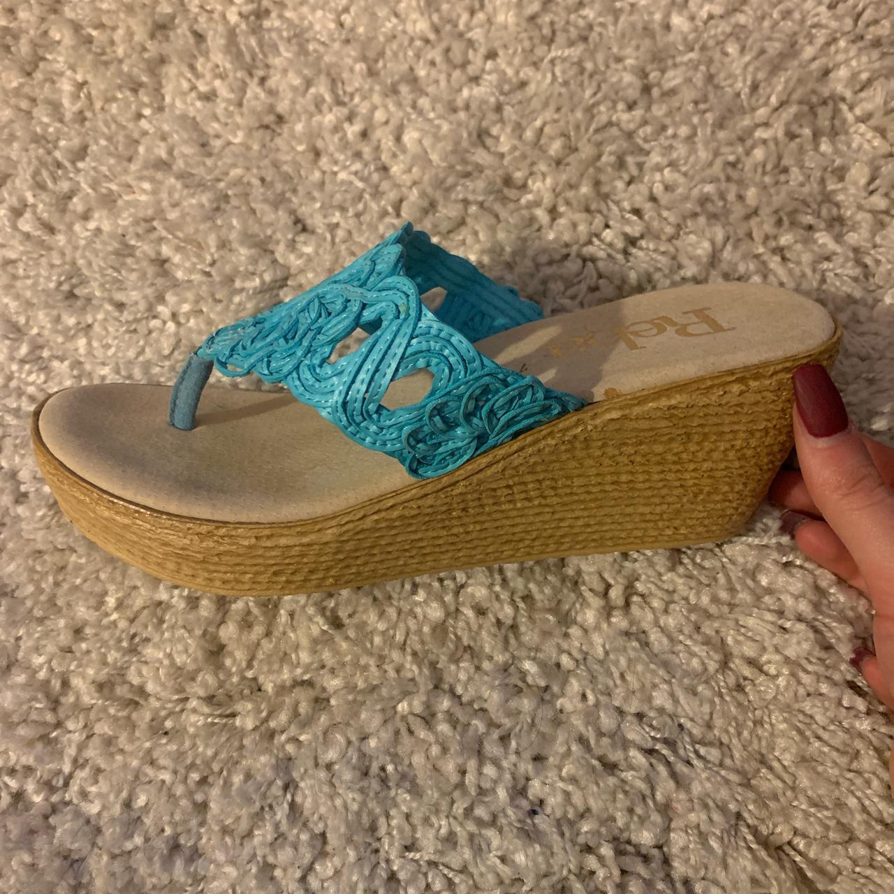 Cute beach sandal heels! - Depop