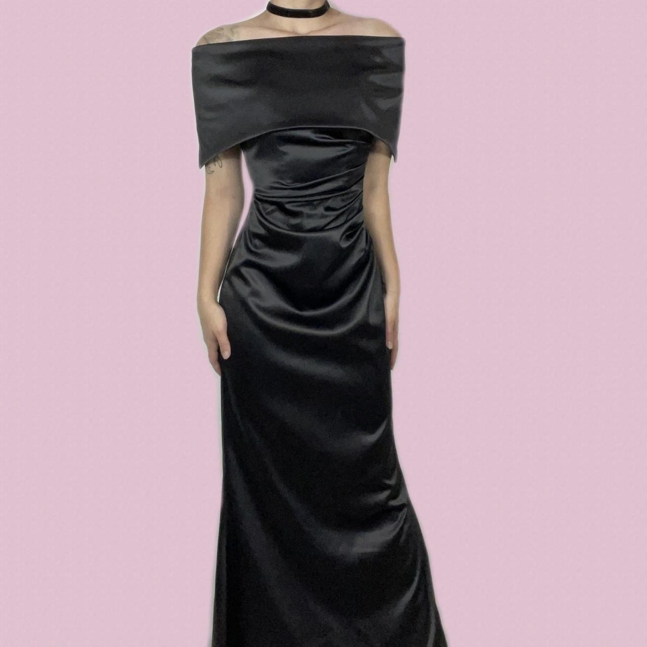 Vince camuto black outlet gown