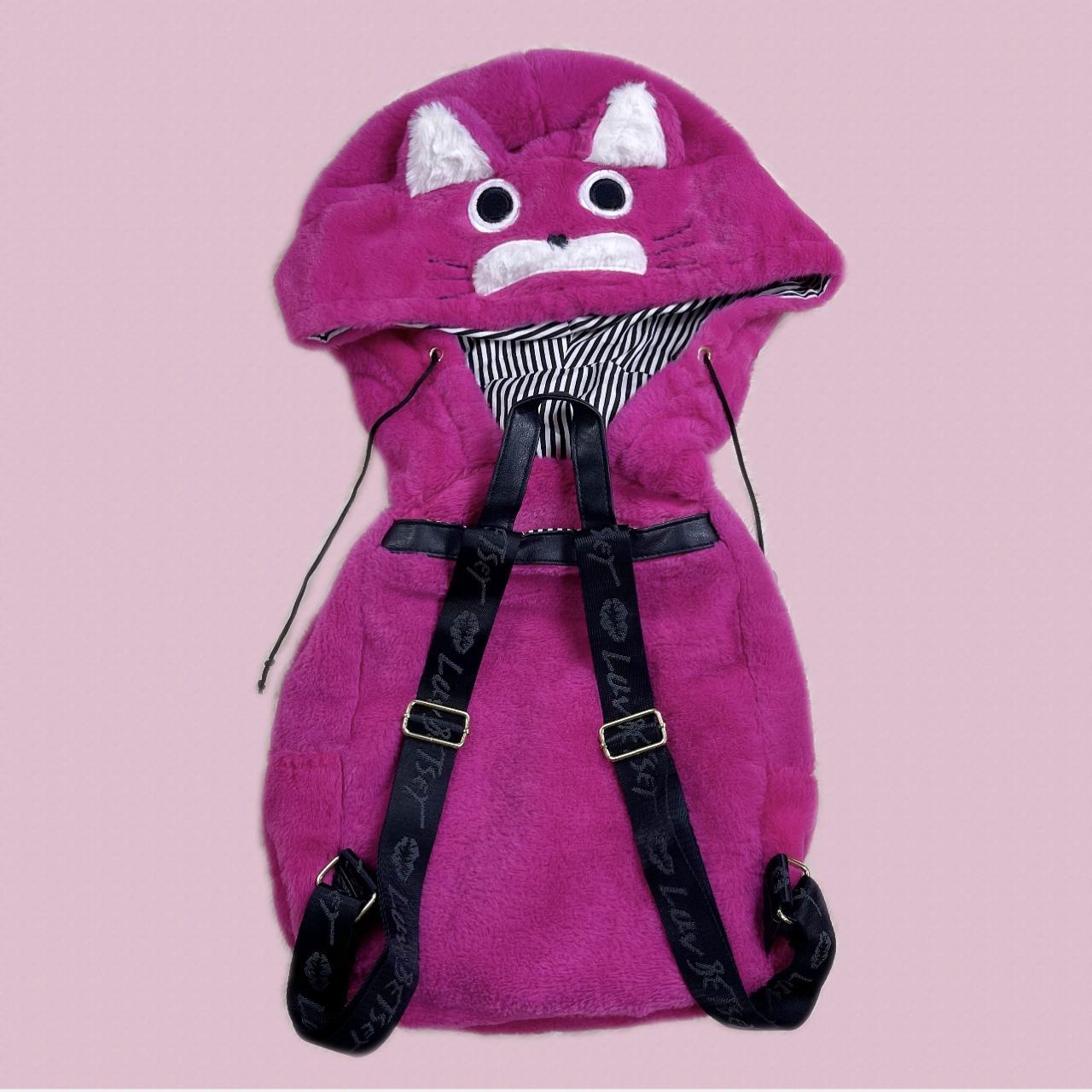 Betsey johnson outlet pink cat backpack