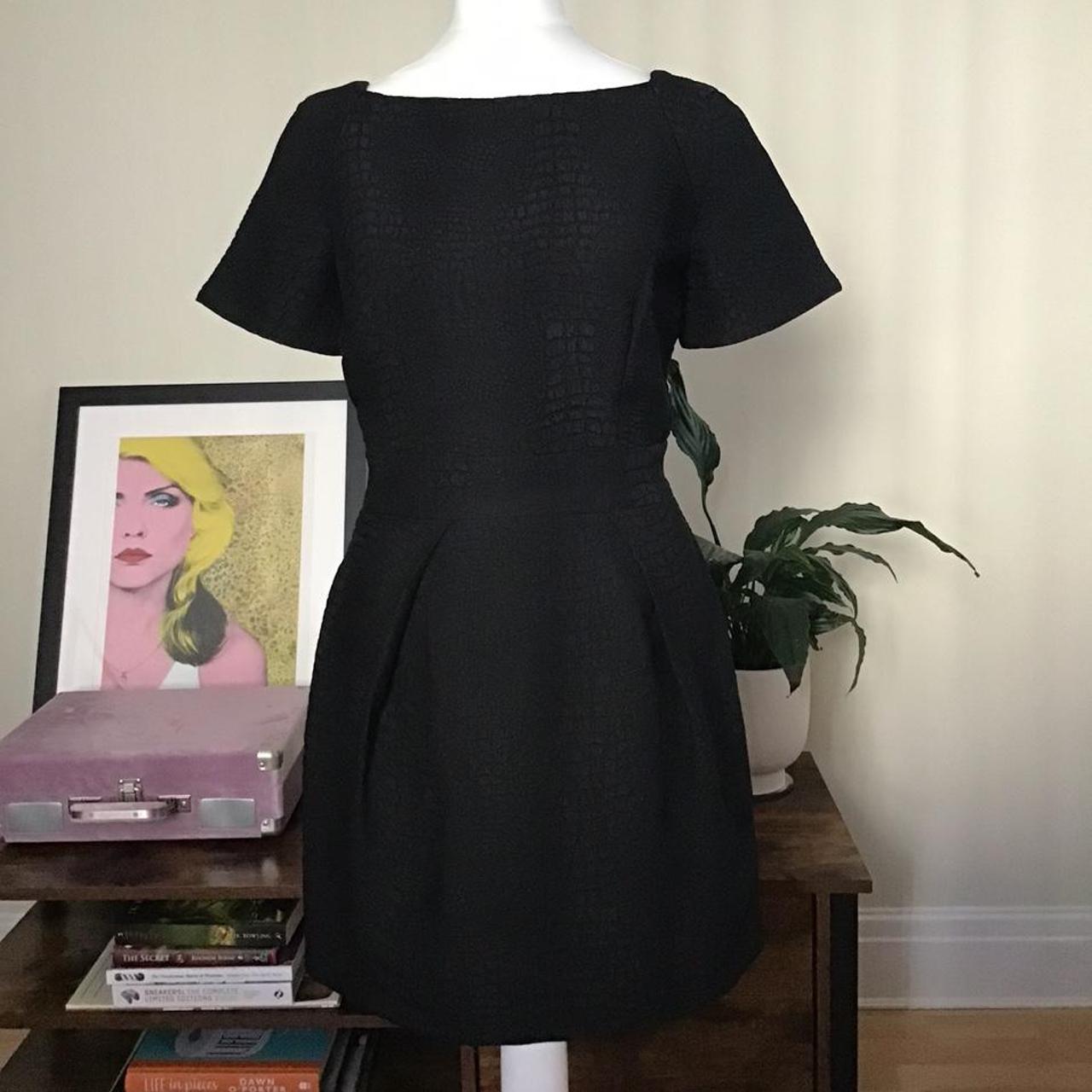 French Connection Women's Black Dress | Depop