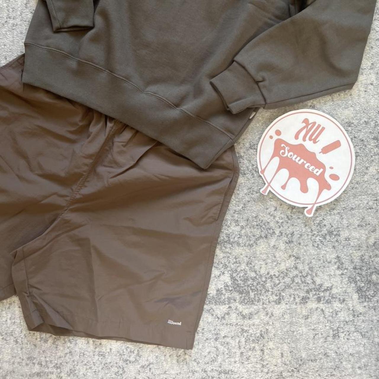 極美品】jjjjound 7 Camper Short BROWN M-