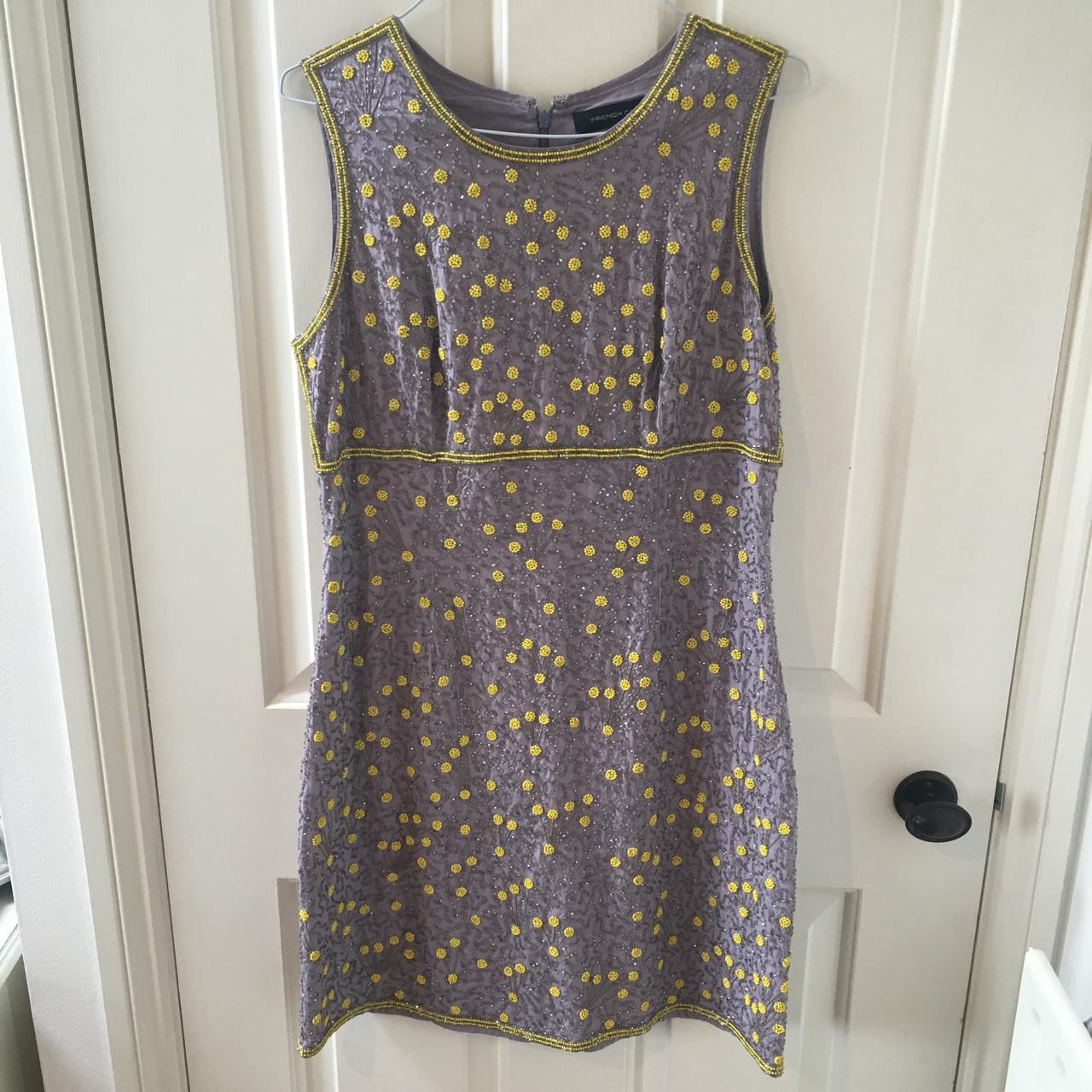 French connection grey top dress