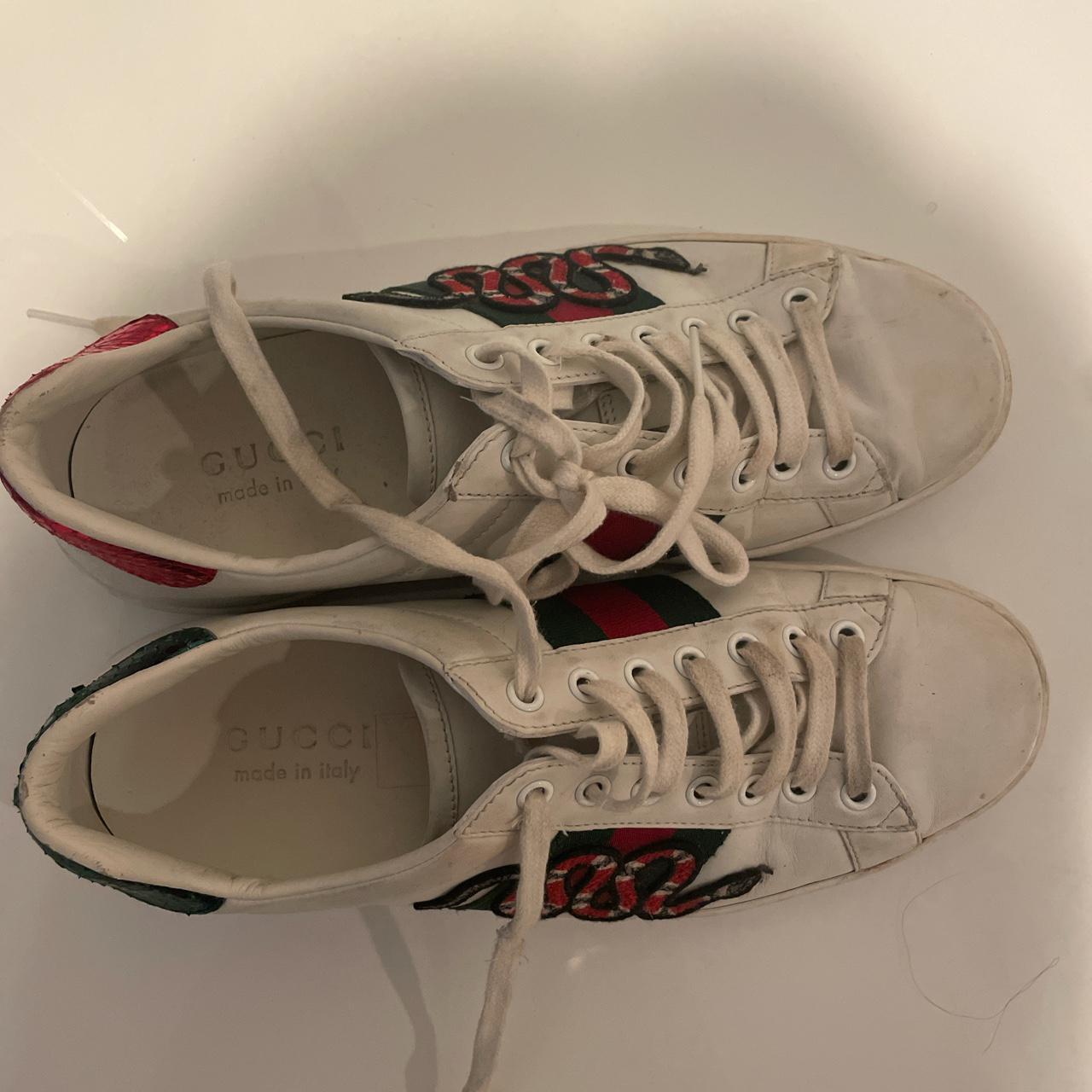 Gucci shoes Worn 2x Size 6.5 (US) Size 36.5 (EU) - Depop