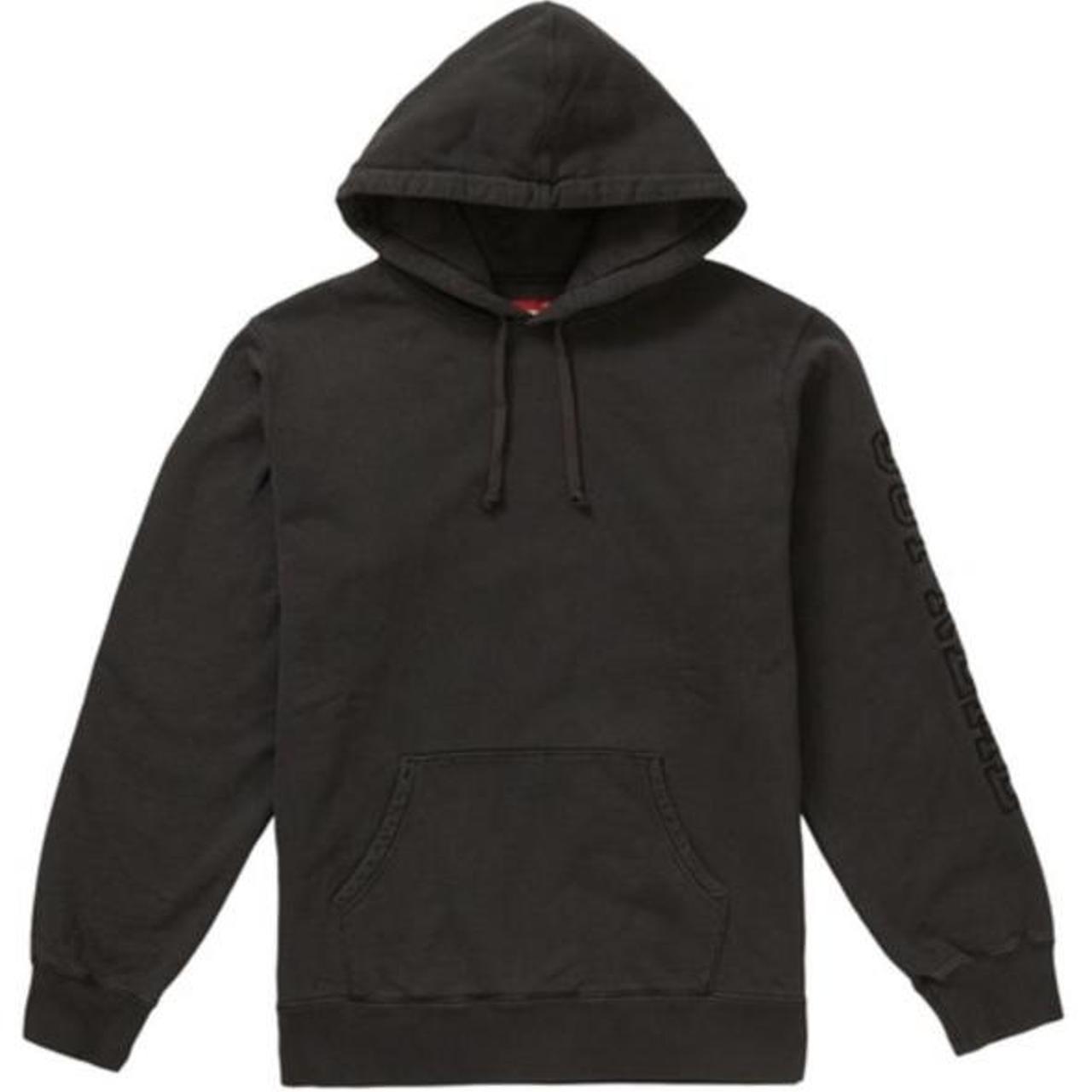 Supreme overdyed hot sale hooded sweatshirt