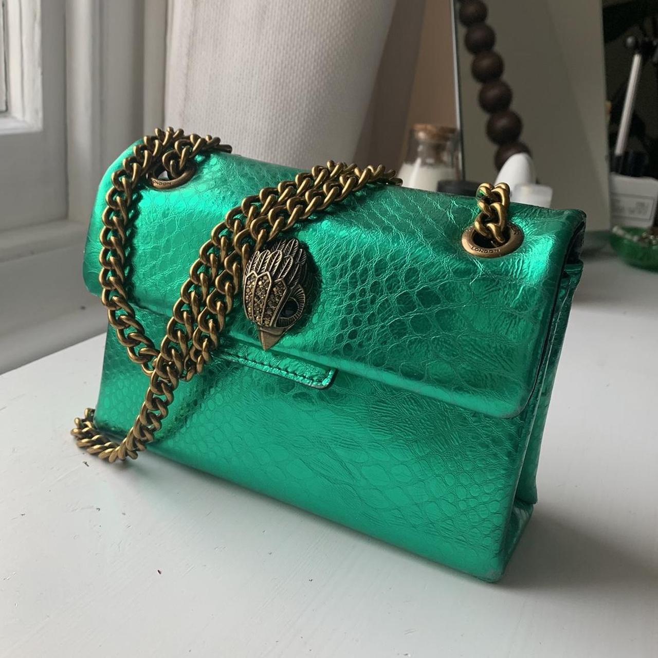 Iconic mini snakeskin Kurt Geiger Kensington bag Depop