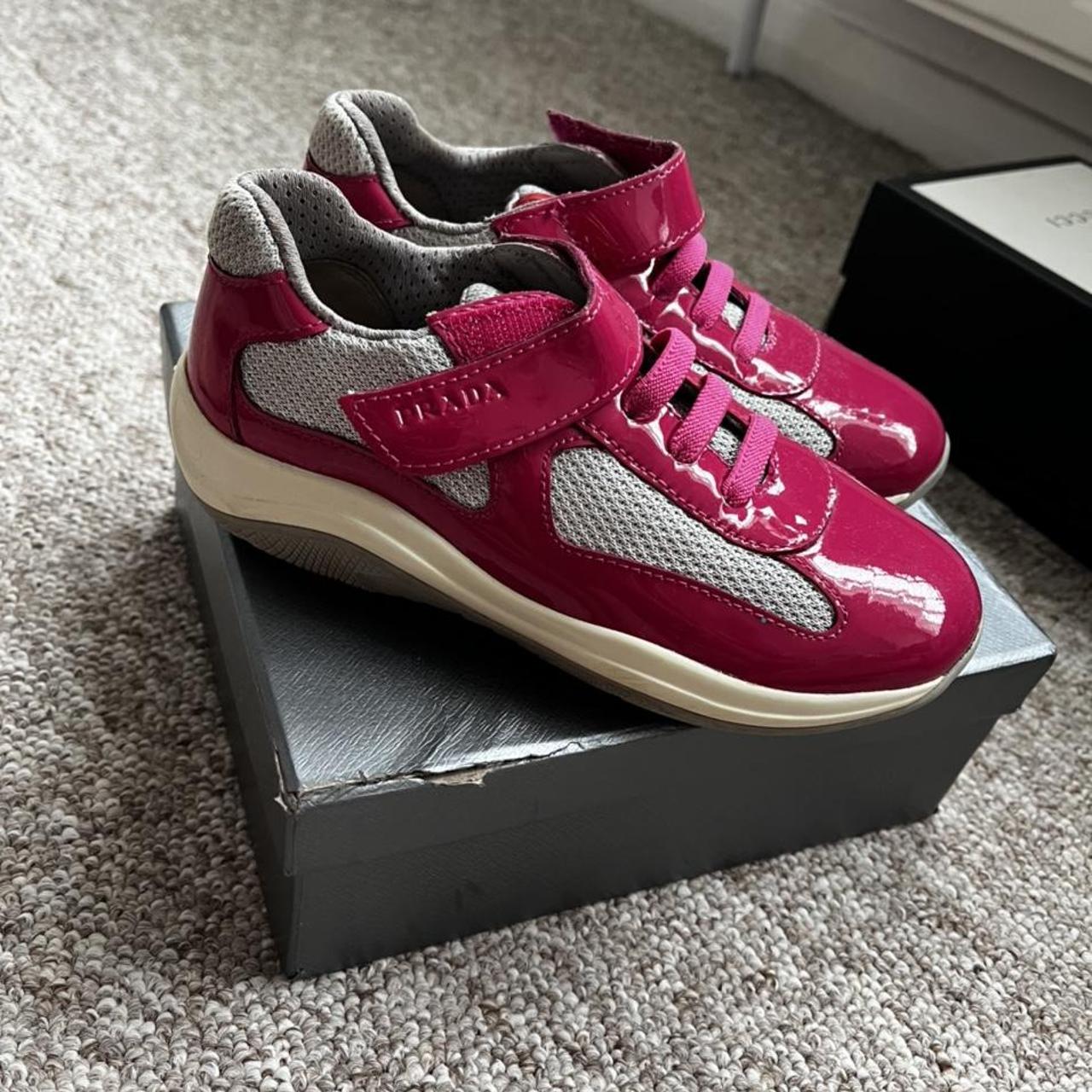 Girls prada sales trainers