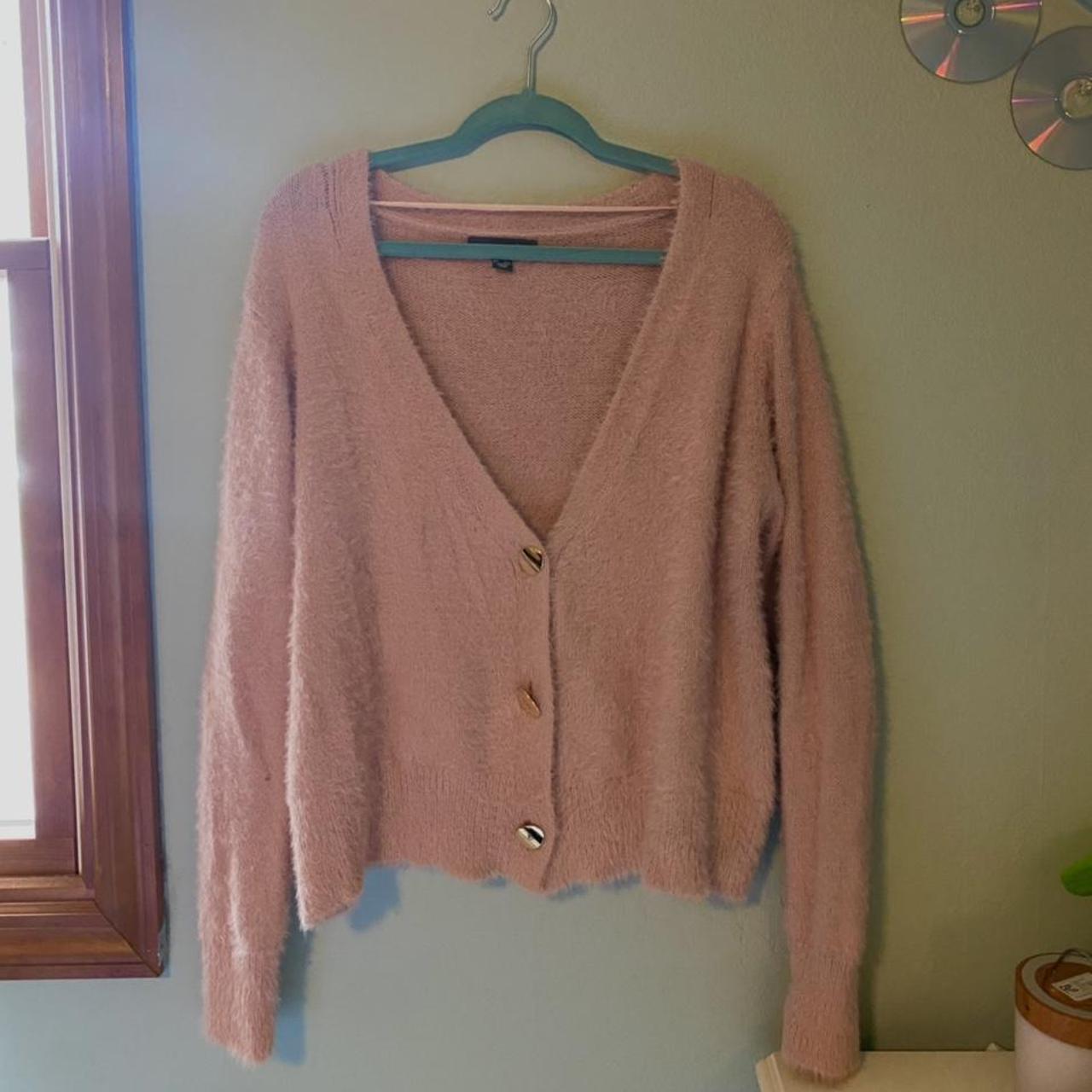 Primark Women's Pink Cardigan Depop