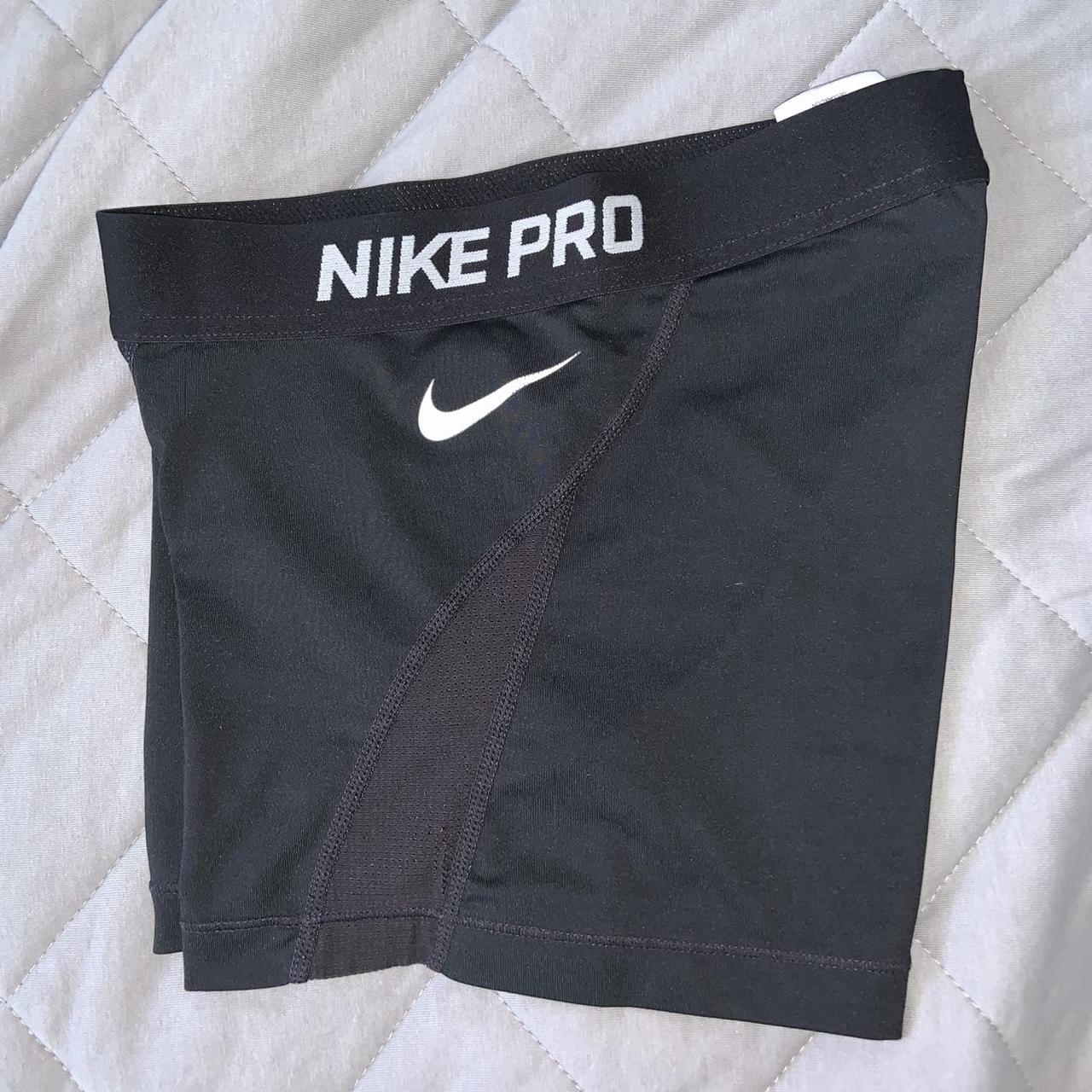 NIKE - nike pro shorts - cute mesh detailing - great... - Depop