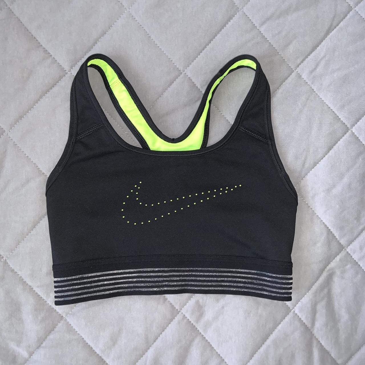 NIKE - great nike sports bra - super cute detailing:... - Depop