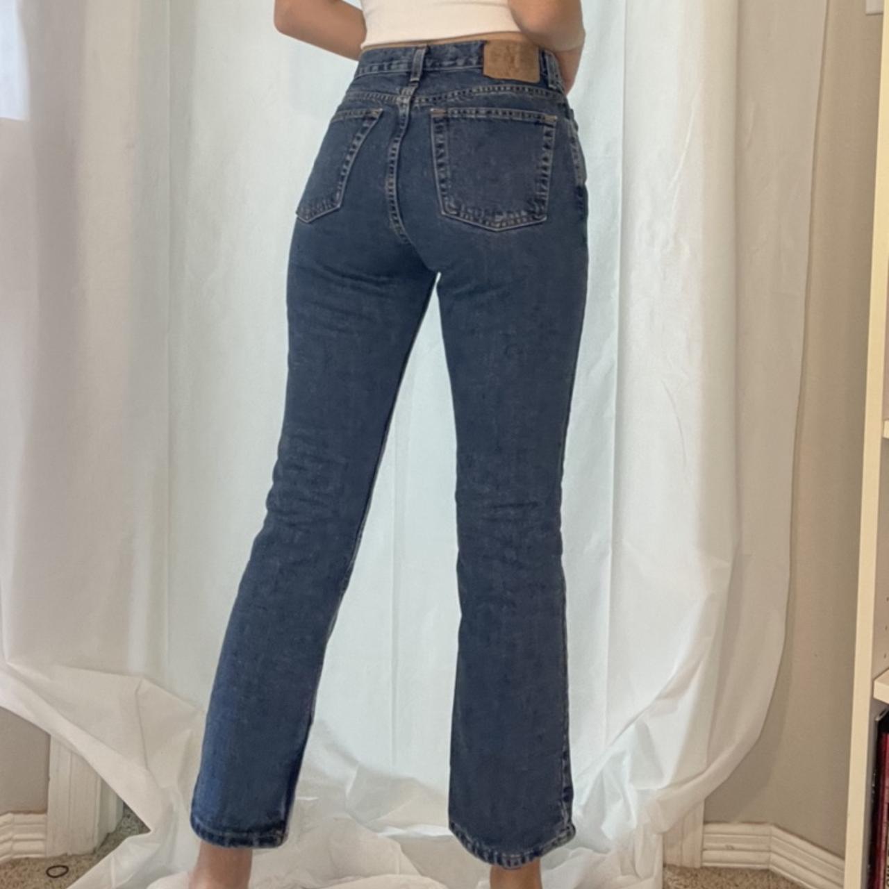 gap high waisted bootcut jeans