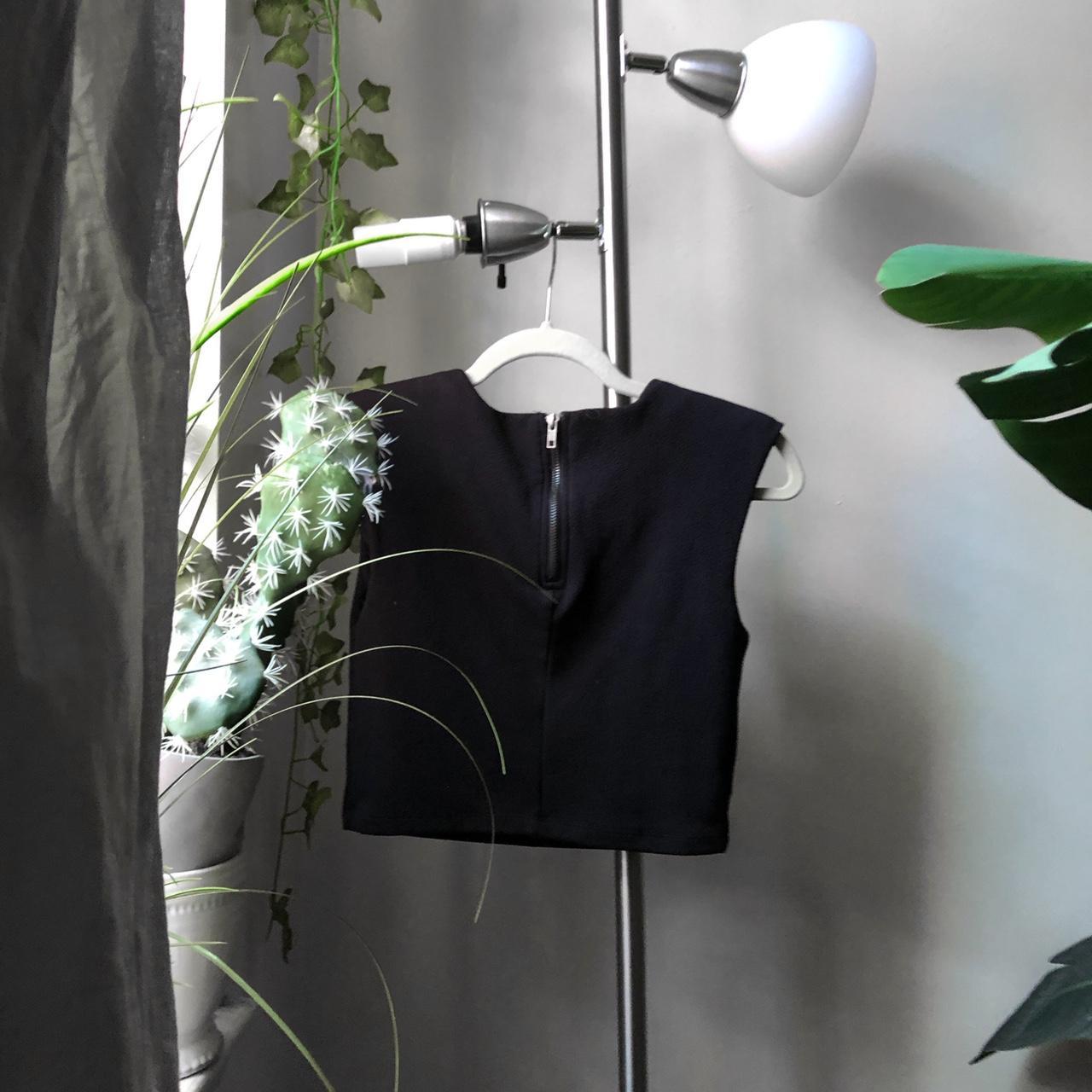 Women's Crop top - Black - S – Black structured C… - image 2