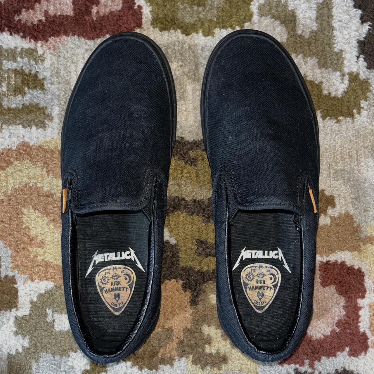 metallica slip ons